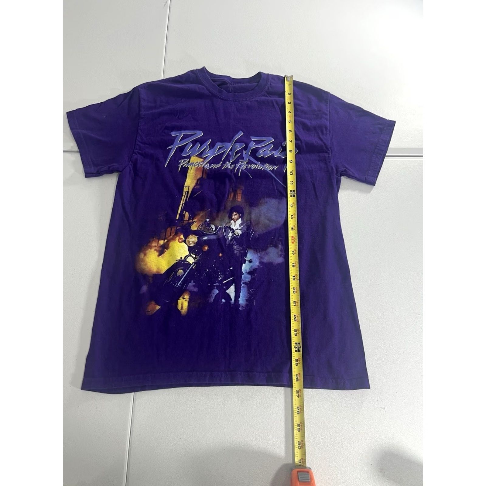 Prince Prince Purple Rain shirt Men's M Purple T-Shirt Size US M / EU 48-50 / 2 - 3 Thumbnail