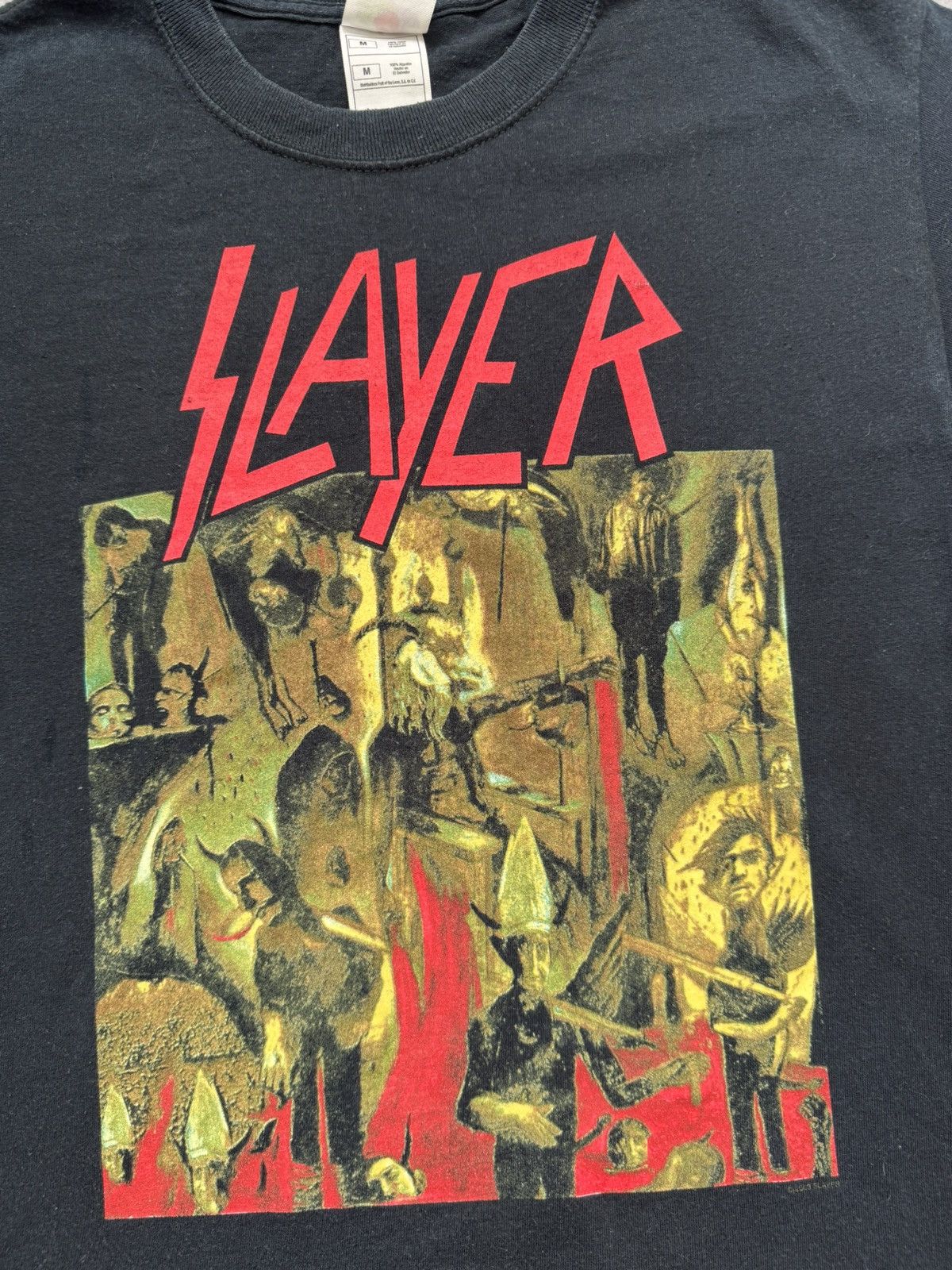 Band Tees × Slayer × Vintage Slayer 2003 vintage rock band tee Size US M / EU 48-50 / 2 - 3 Thumbnail