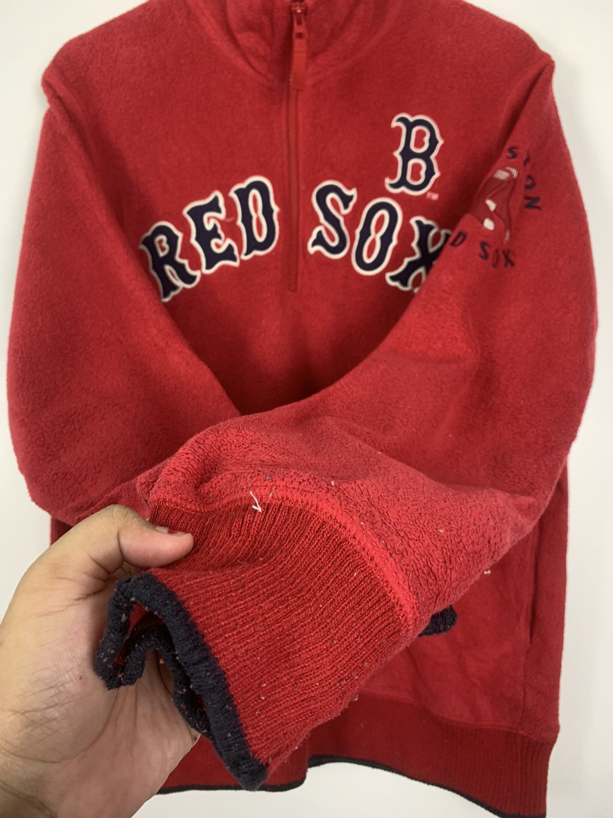 NFL × Uniqlo Boston Red Sox Uniqlo Sweater Size US XL / EU 56 / 4 - 7 Thumbnail