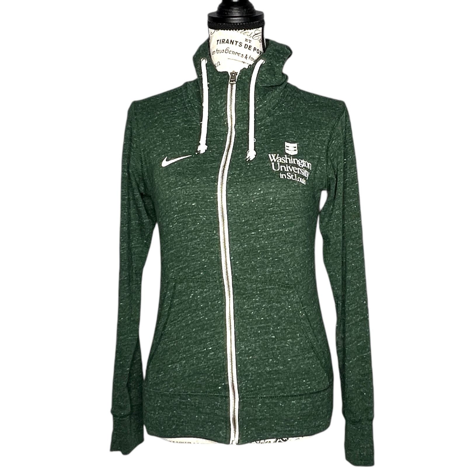 Nike Washington University St. Louis Full Zip Hooded Jacket Size XS / US 0-2 / IT 36-38 - 1 Thumbnail