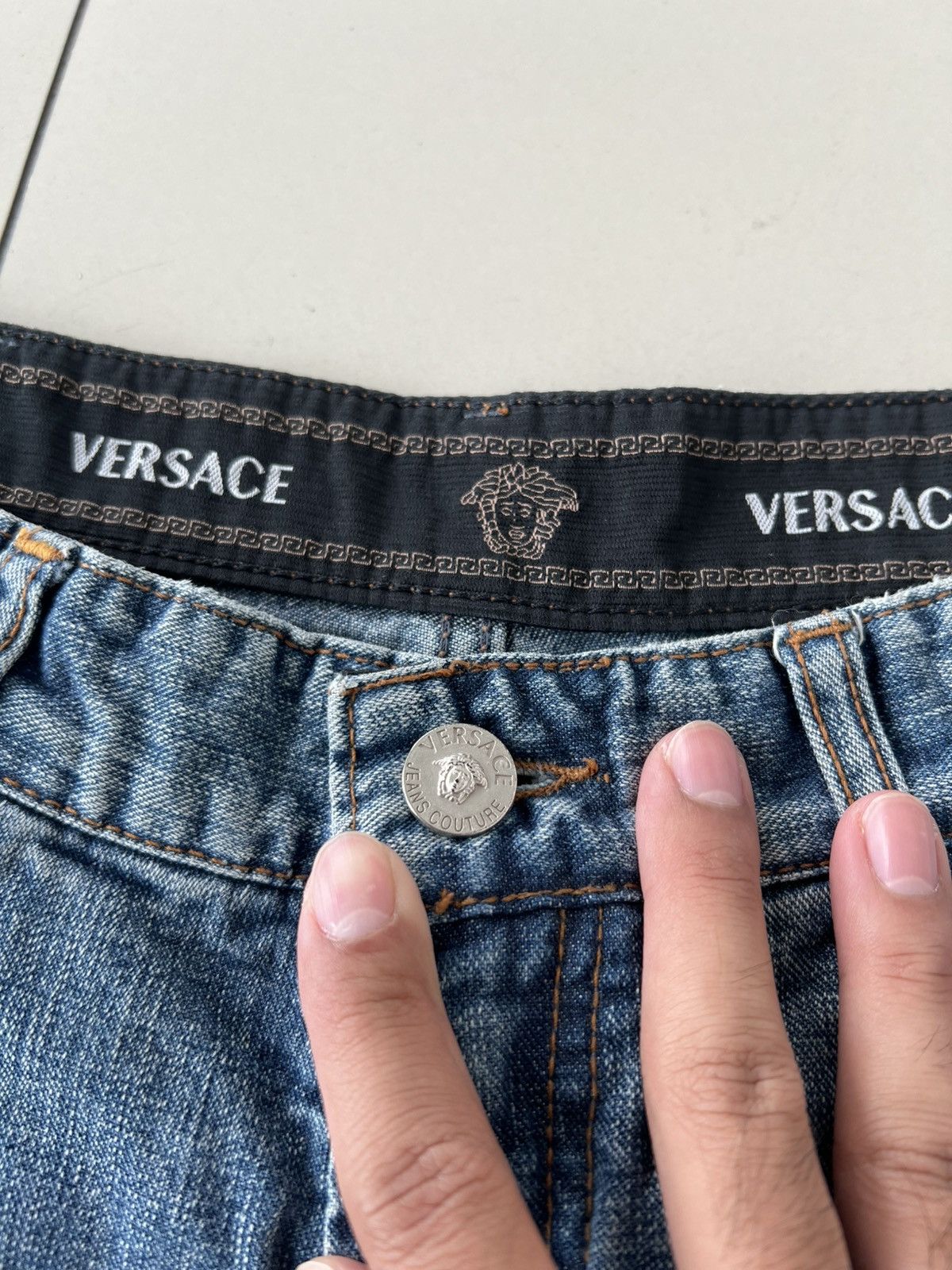 Versace Jeans Couture Vintage Versace Jeans Size 36 Size US 36 / EU 52 - 10 Thumbnail