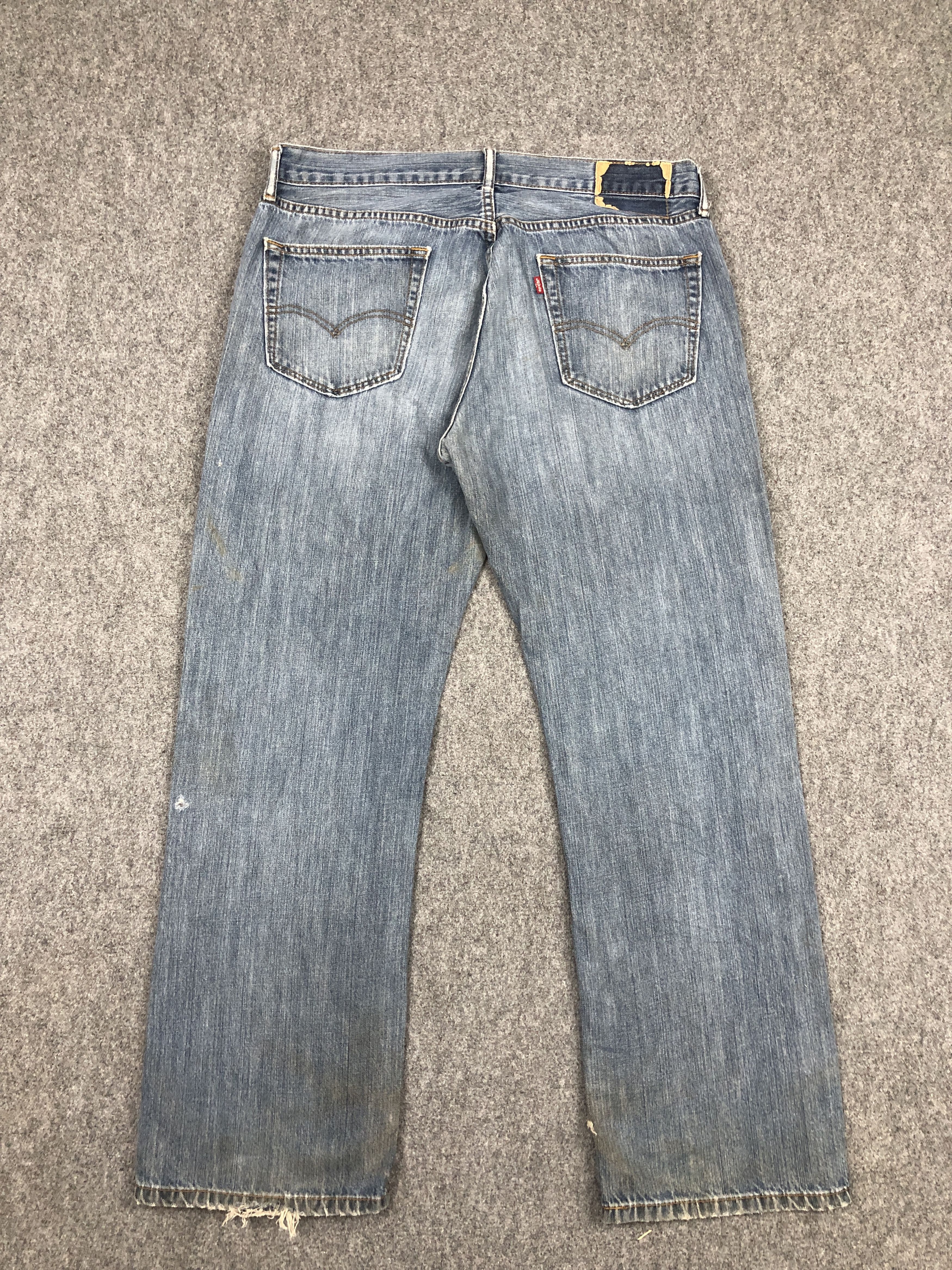 Levi's Rusty Vintage Levis 559 Faded Blue Jeans DP2356 Size US 34 / EU 50 - 3 Thumbnail