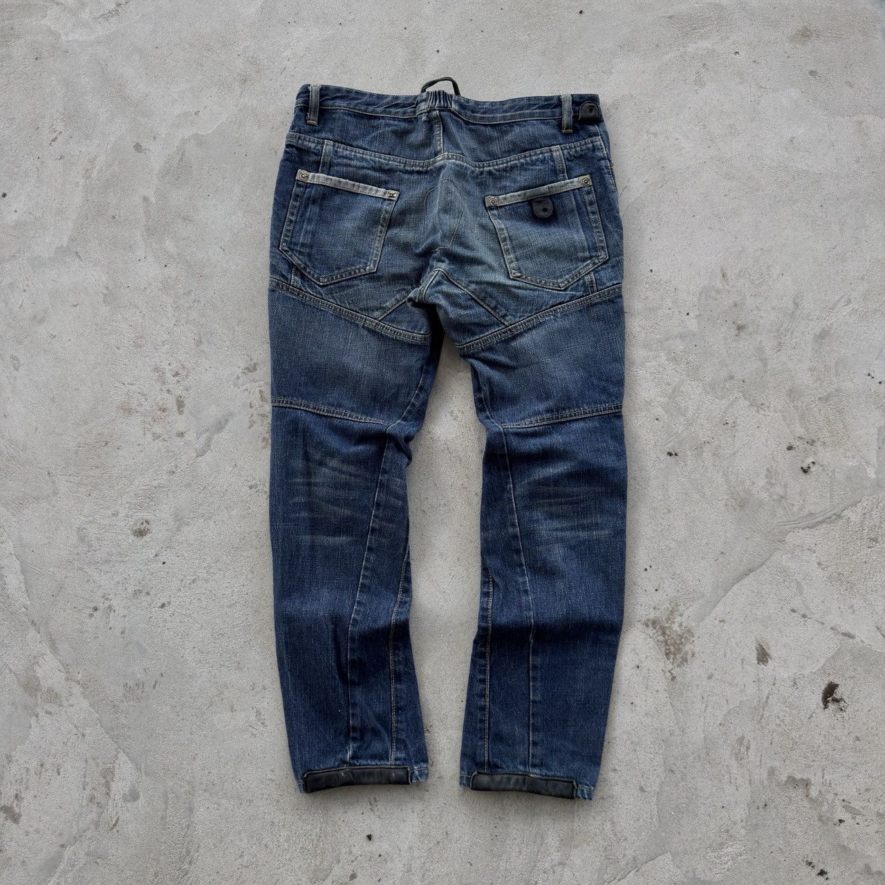 Dsquared2 Dsquared2 Biker Jeans Distressed Blue Denim Trousers Size 52 Size US 36 / EU 52 - 1 Thumbnail