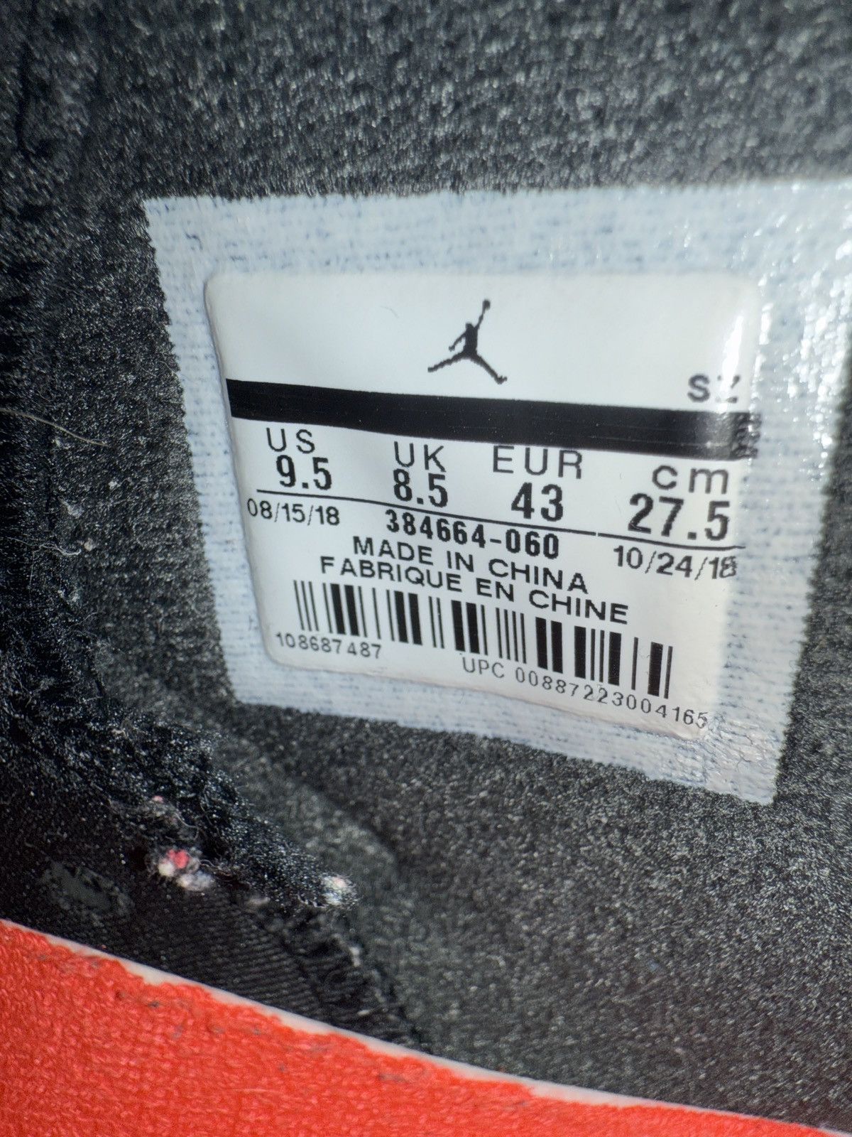 Jordan Brand Air Jordan 6 Retro Size US 9.5 / EU 42-43 - 4 Thumbnail