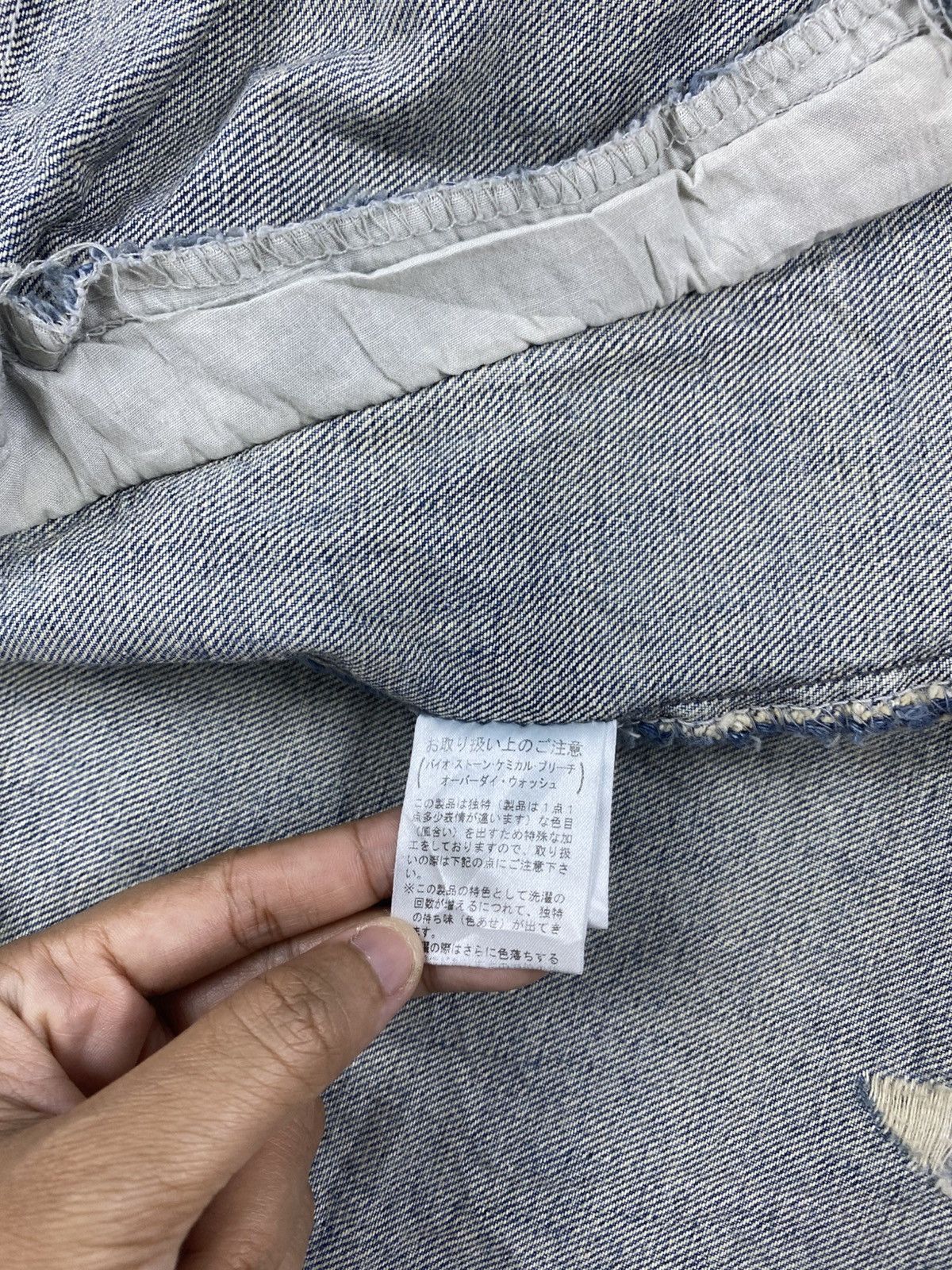 GOA 🔥🔥 GOA Company Ripped Style Rare Denim Jacket Size US M / EU 48-50 / 2 - 12 Thumbnail