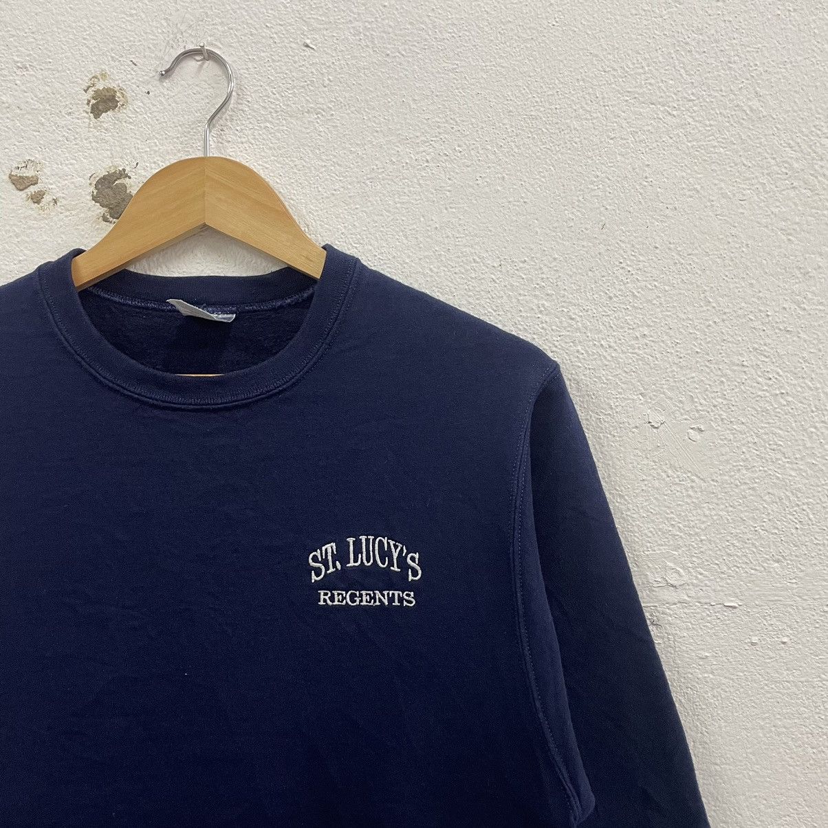 Vintage 🔥Vintage Saint Lucy Regents Embroidered Sweatshirts Size US XXS / EU 40 - 3 Thumbnail