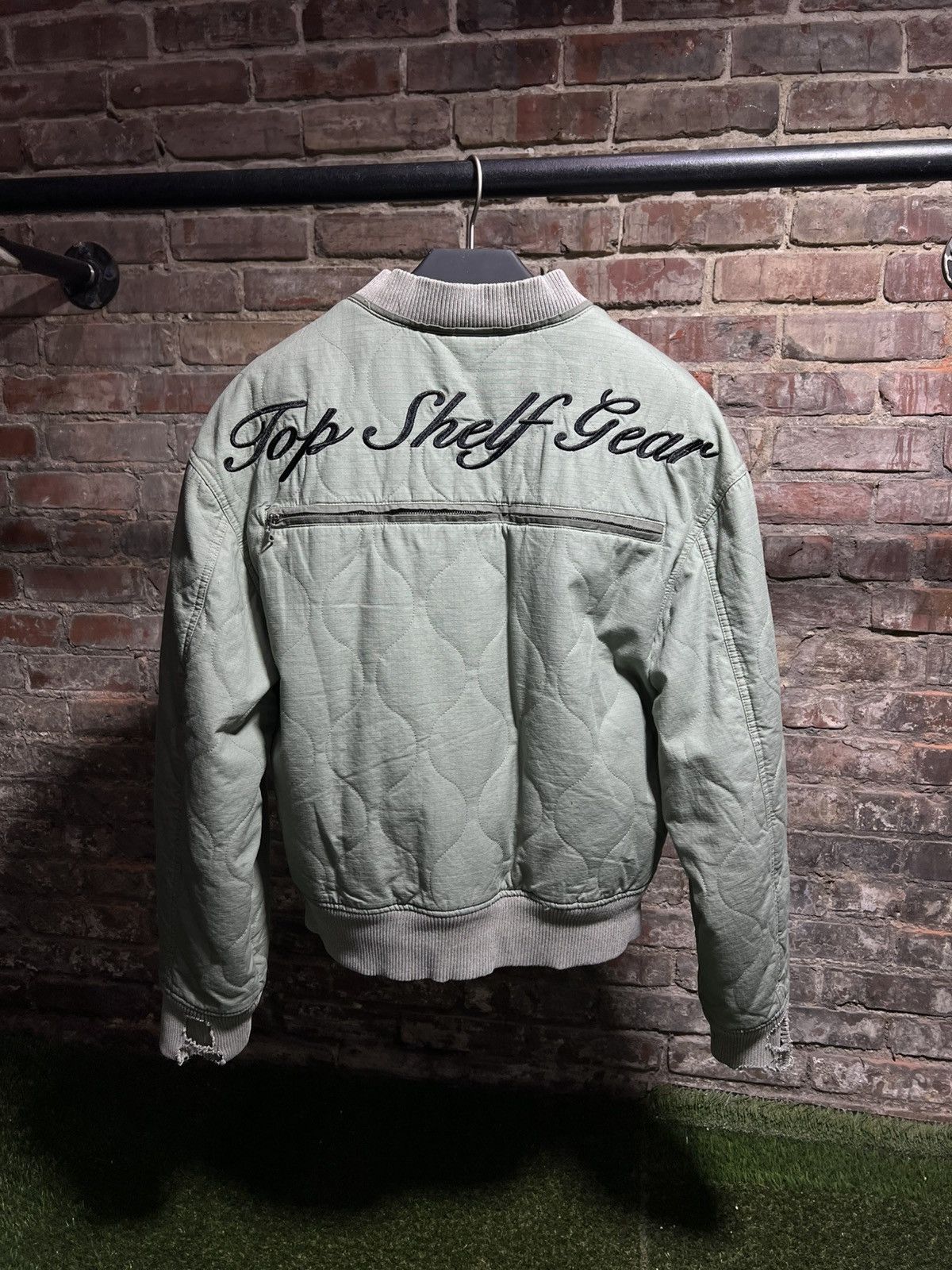 Vale Vale State Quilted Bomber Jacket Sz. XL Size US XL / EU 56 / 4 - 2 Thumbnail