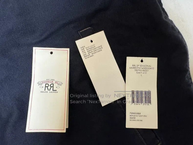 RRL Ralph Lauren RRL Ralph Lauren Deckwear Size US L / EU 52-54 / 3 - 6 Thumbnail