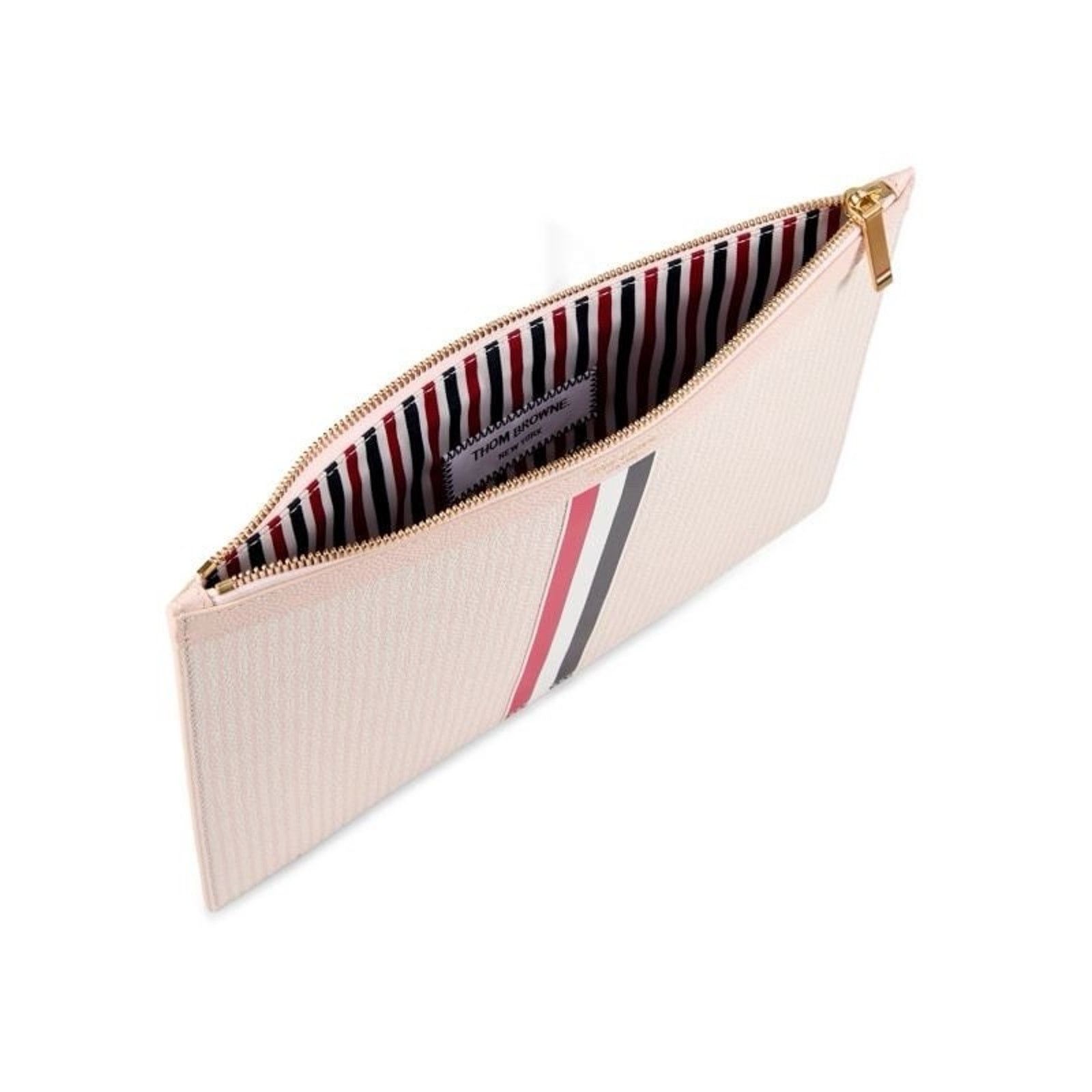 Thom Browne NWT THOM BROWNE $900 Leather Document Holder, Italy Size ONE SIZE - 2 Thumbnail