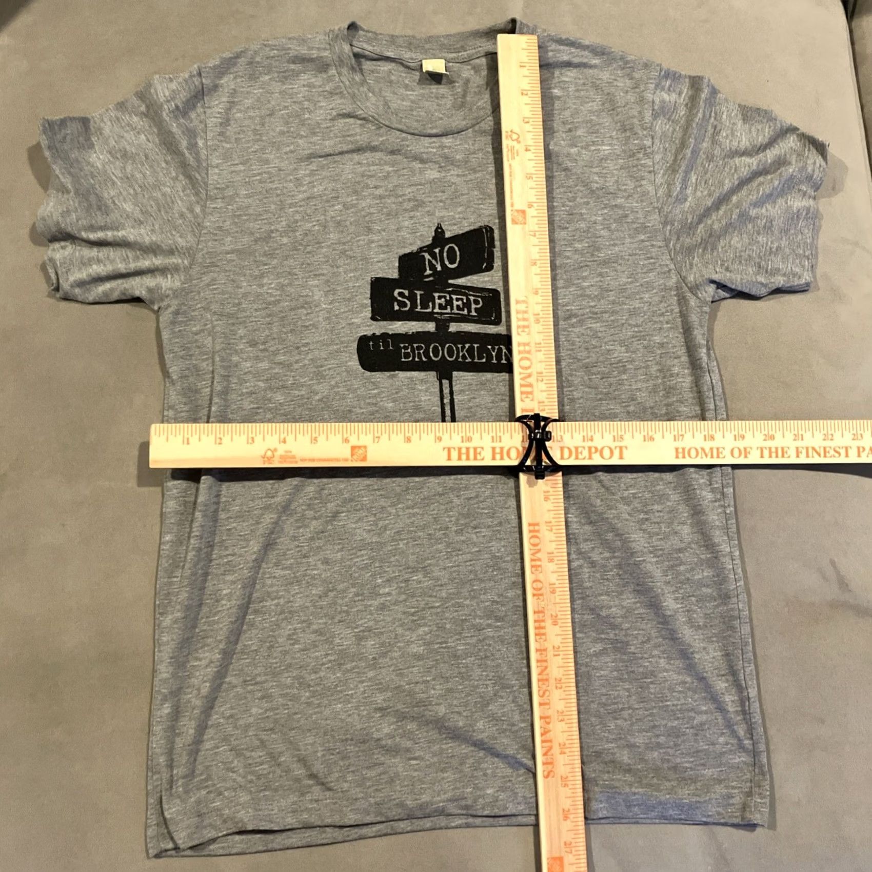 Vintage Alternative BEASTIE BOYS NO SLEEP TIL BROOKLYN T Shirt Gray Medium Men's AWESOME Size US M / EU 48-50 / 2 - 4 Thumbnail