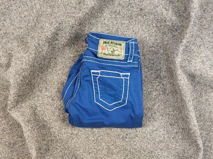 True Religion True Religion Geno Denim Slim Jeans Made in USA Y2K Style Size 28" / US 6 / IT 42 - 1 Thumbnail