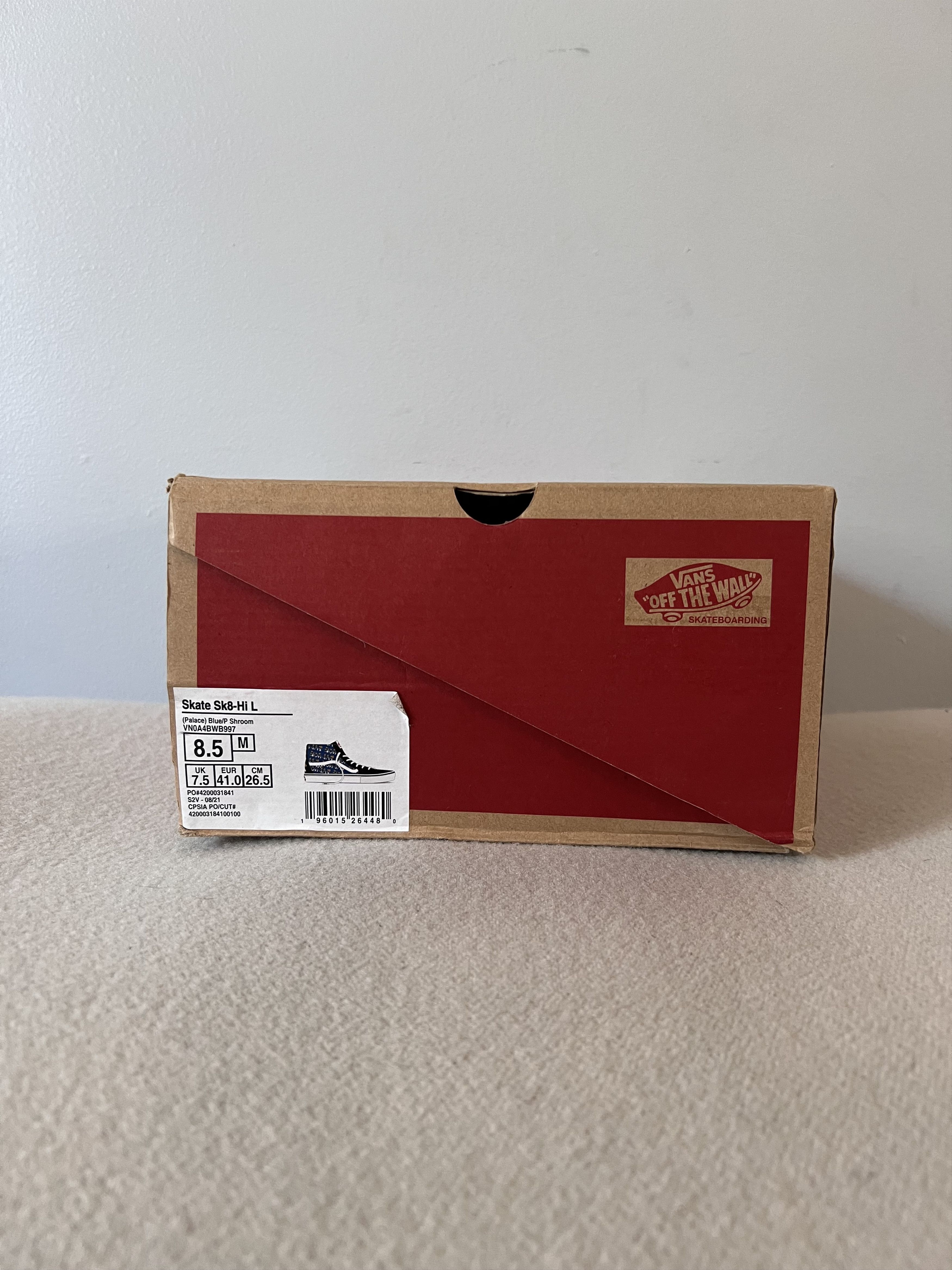 Palace Palace Vans Sk8 Hi Shroom Pack in Blue Size US 8.5 / EU 41-42 - 7 Thumbnail