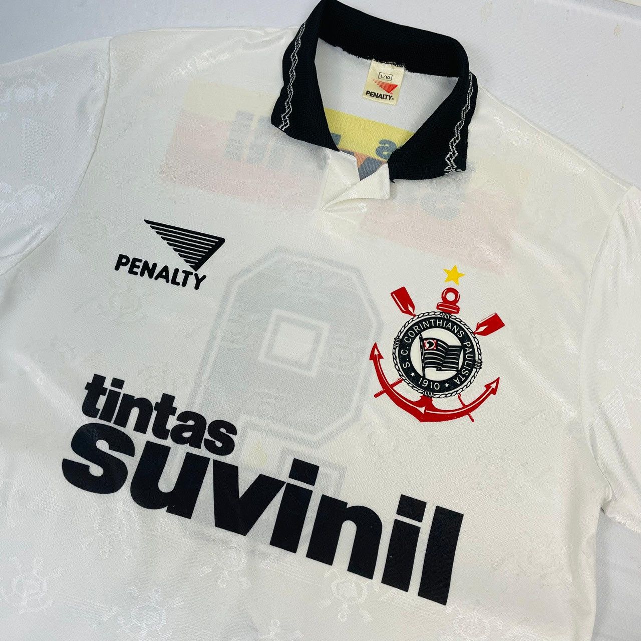 Vintage Vintage Corinthians Brazil 1995 Home Penalty Size US L / EU 52-54 / 3 - 3 Thumbnail