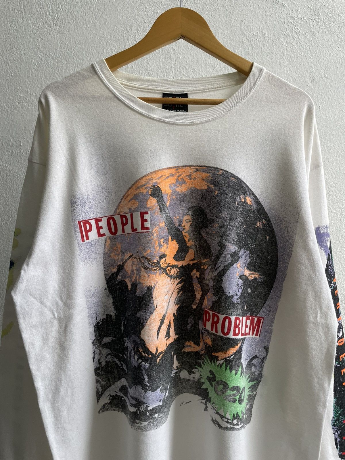 Saint Michael Saint Michael People Problem Longsleeve Shirts Size US XL / EU 56 / 4 - 3 Thumbnail