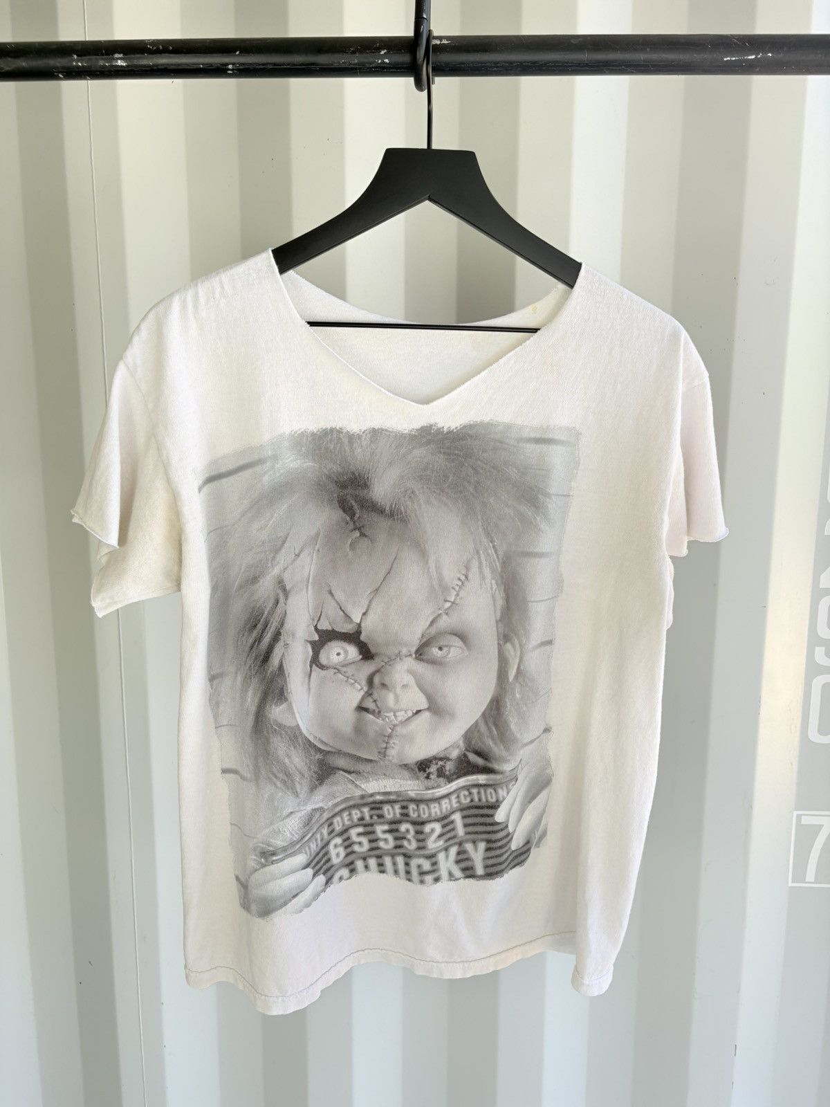 Vintage Thrashed Chucky Faded Distressed Shirt ERD GRUNGE Size US M / EU 48-50 / 2 - 1 Thumbnail