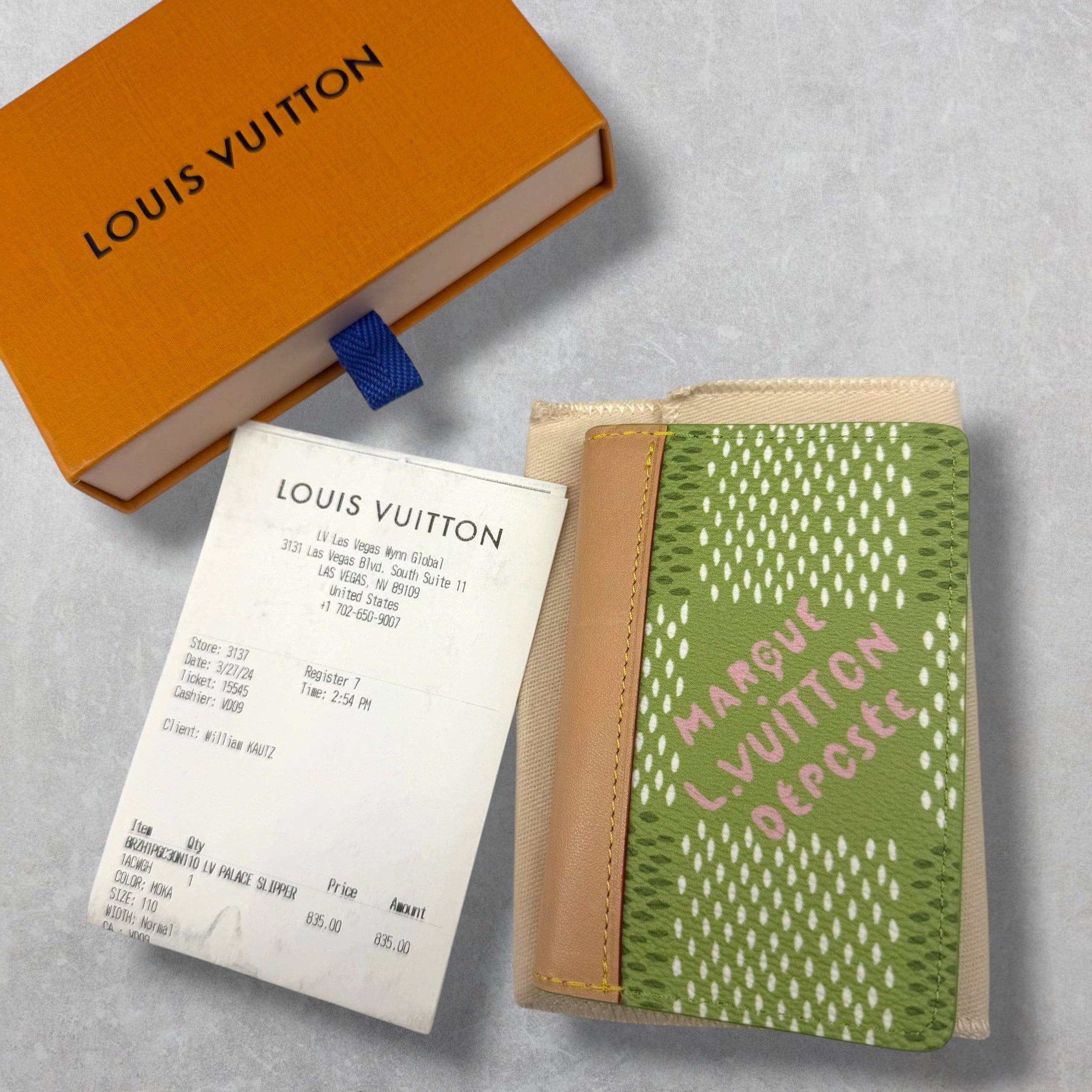 Louis Vuitton Louis Vuitton Tyler The Creator Green Golf Pocket Size ONE SIZE - 4 Thumbnail