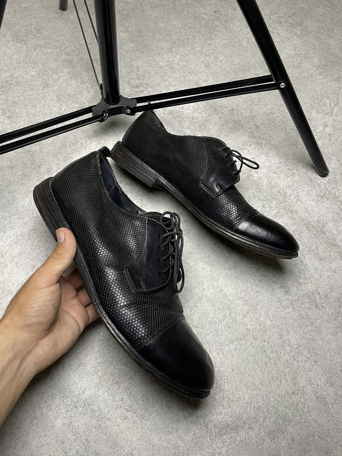 MoMA Y’s RARE Moma Leather AvantGarde Boots A.S. 98 Frye Style Size US 10 / EU 43 - 2 Thumbnail