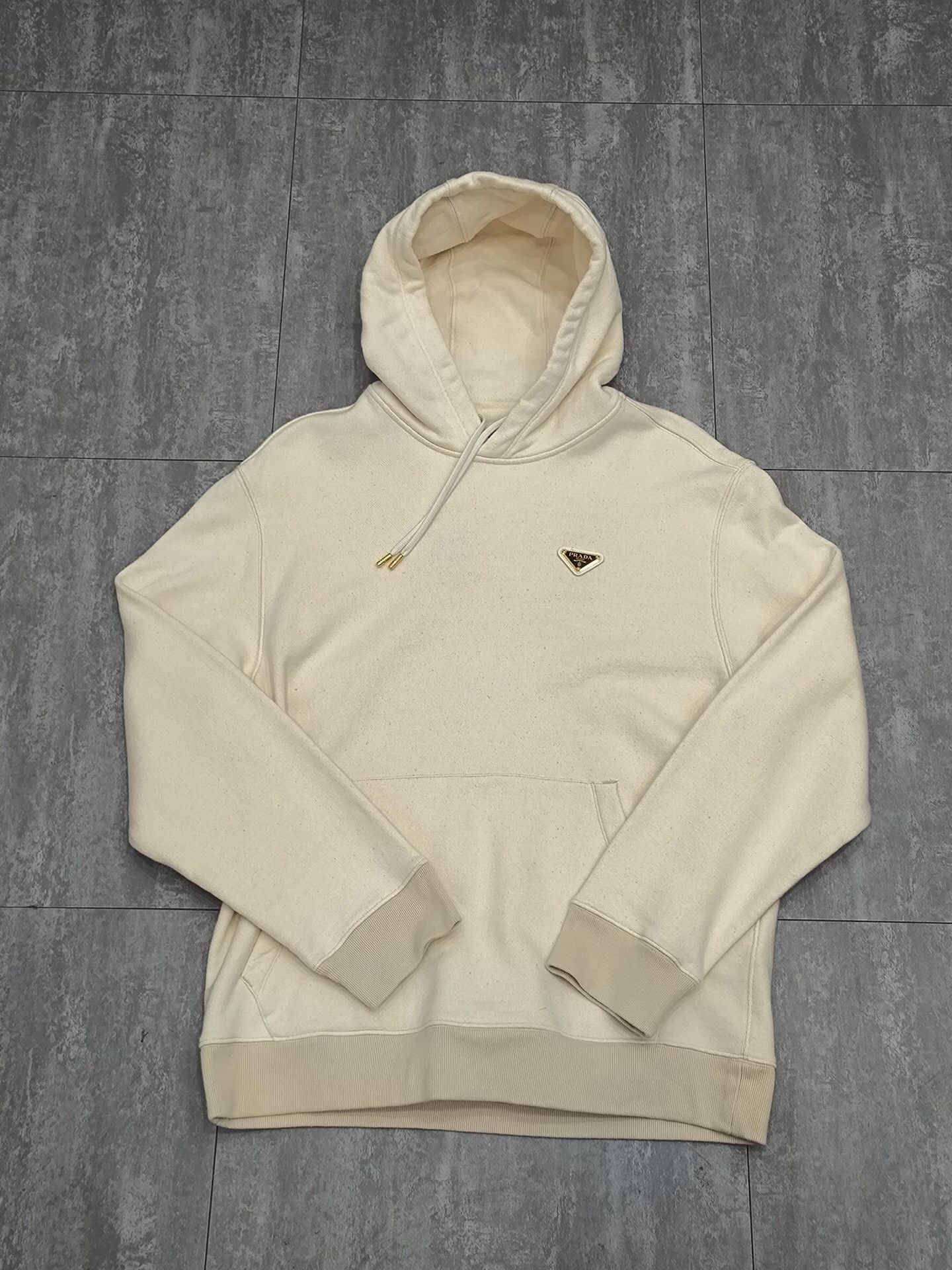 Prada Prada Gold Hoodie XXS Women Size XXS / US 00 / IT 34 - 1 Thumbnail
