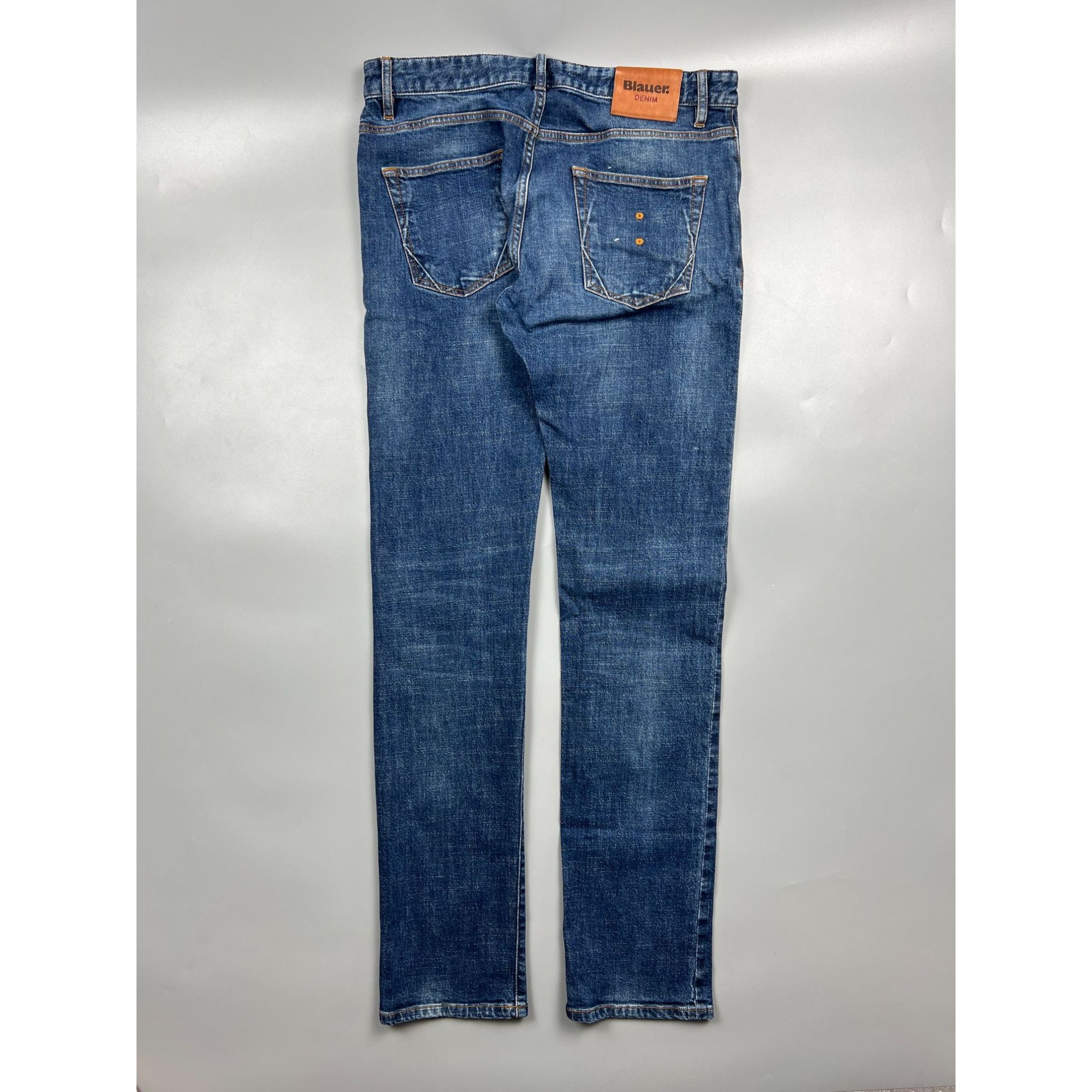 Other Blauer Skinny Selvedge Denim Jeans Pants (Y0969) Size US 33 - 12 Thumbnail