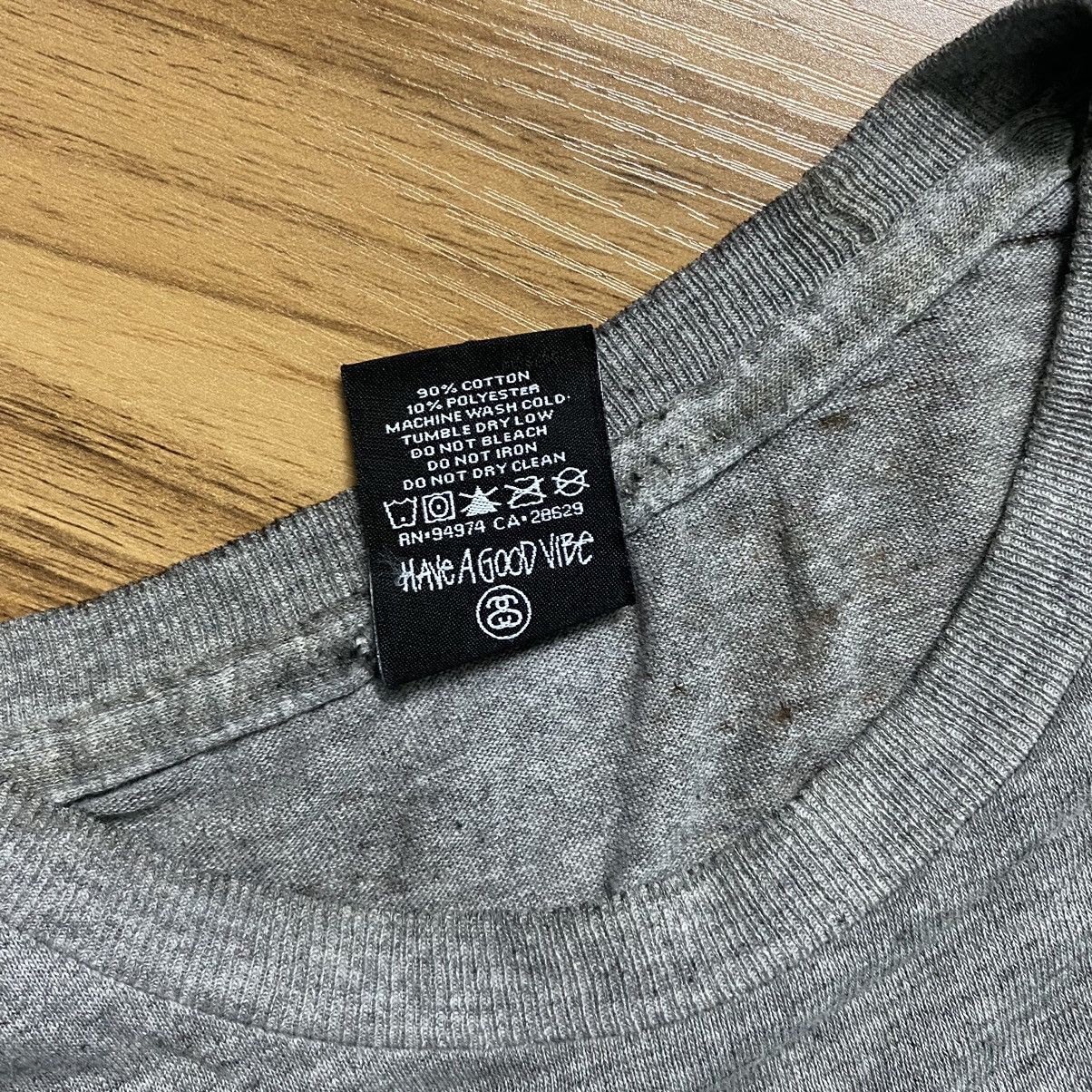 Stussy × Vintage Vintage 90s stussy creepy backhit two blend big logo Size US M / EU 48-50 / 2 - 5 Thumbnail
