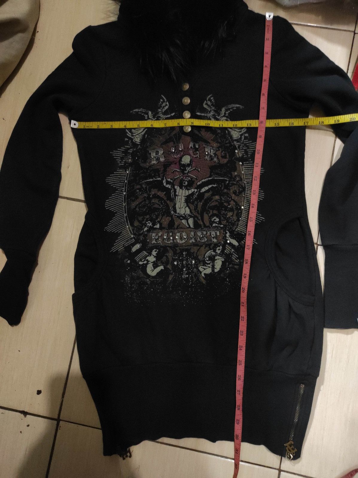 Japanese Brand Egoist half button fur hoodie ifsix LGB style Size S / US 4 / IT 40 - 17 Thumbnail