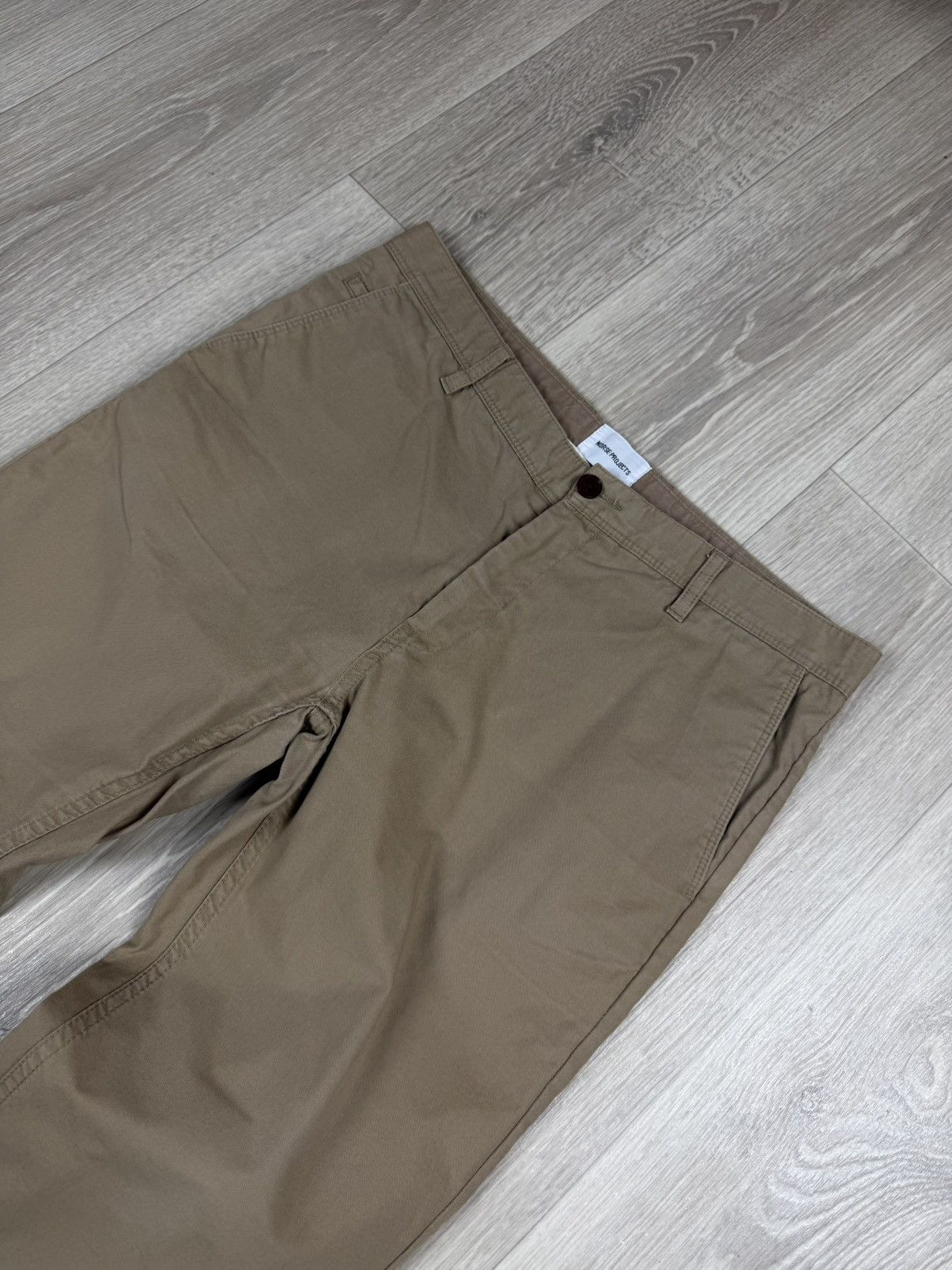 Norse Projects Norse Projects Arnkell Light Canvas Chino Pants Size US 32 / EU 48 - 2 Thumbnail
