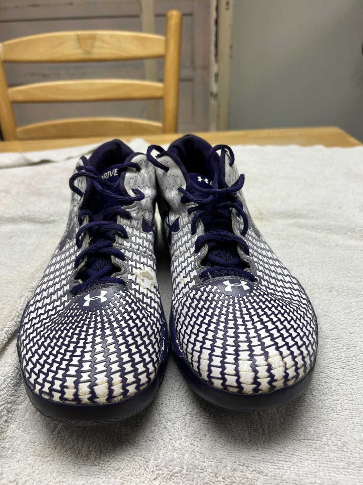 Under Armour Clutchfit Drive Low Purple Men's Size 12