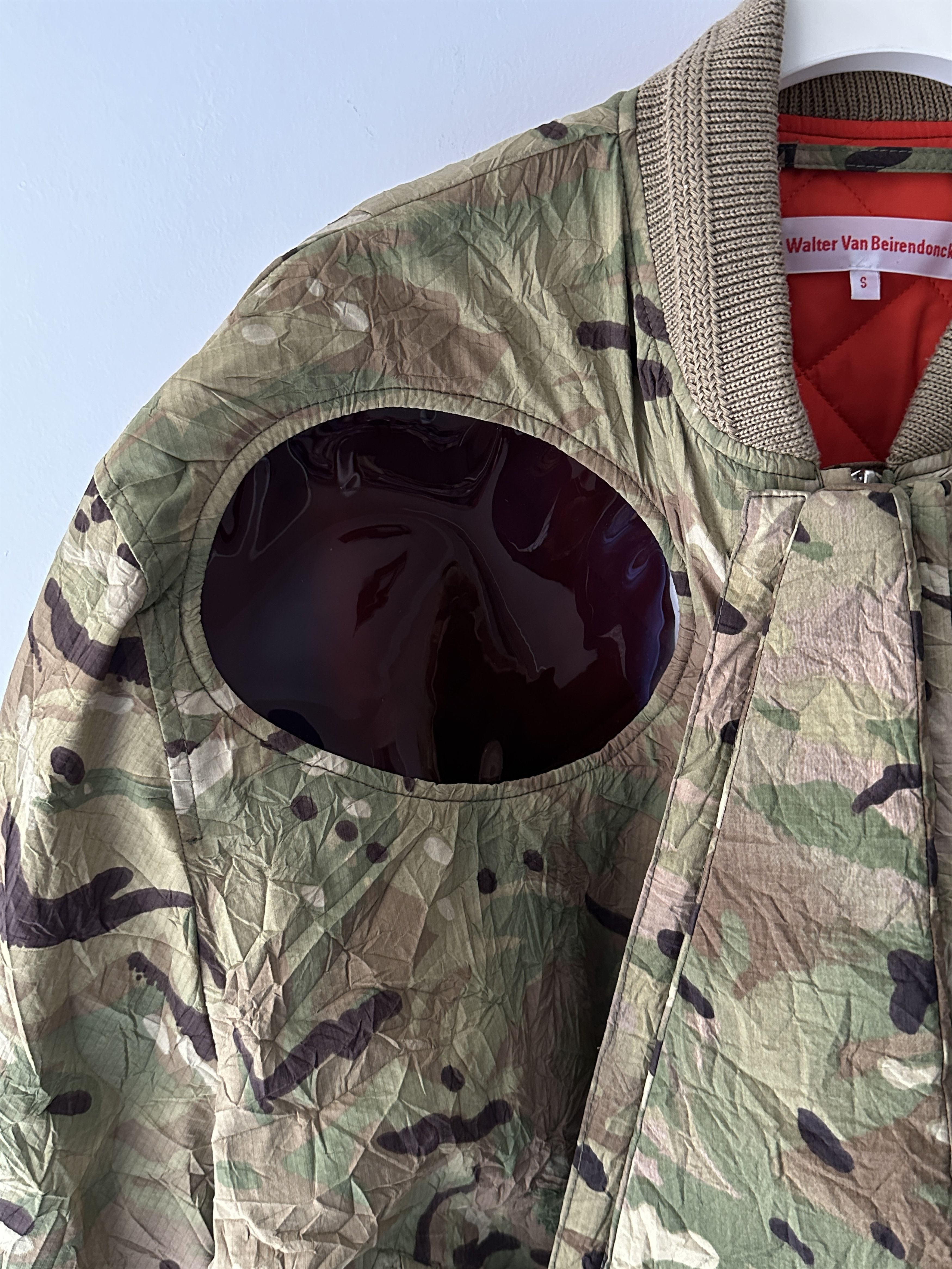 W&LT × Walter Van Beirendonck 21FW Mask bomber jacket Size US S / EU 44-46 / 1 - 4 Thumbnail
