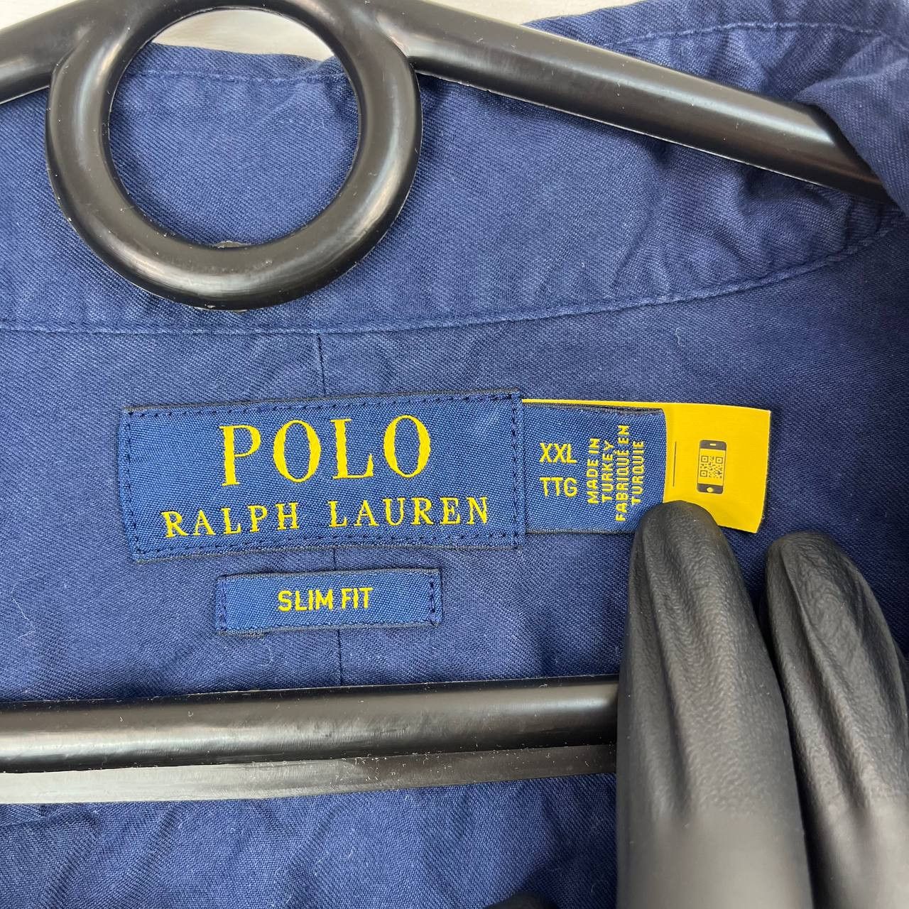 Polo Ralph Lauren Polo Ralph Lauren Slim Fit Shirt Navy Blue Button Size XXL Size US XXL / EU 58 / 5 - 3 Thumbnail