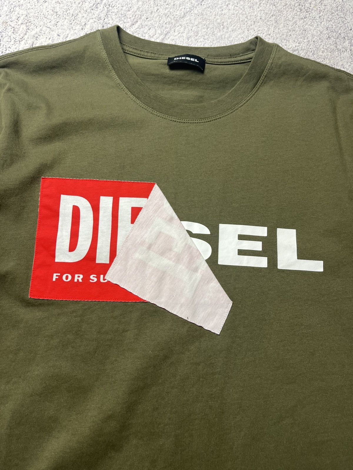 Diesel Vintage Diesel T-Shirt Big Logo Big Logo Hype Y2K M size Size US M / EU 48-50 / 2 - 7 Thumbnail