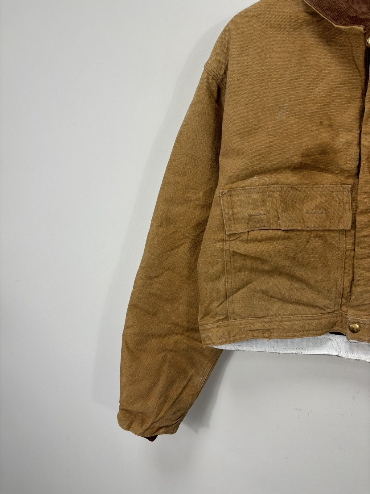Carhartt Vintage Carhartt 90s USA Workwear Hype Boxy Cropped Jacket Size US M / EU 48-50 / 2 - 4 Thumbnail
