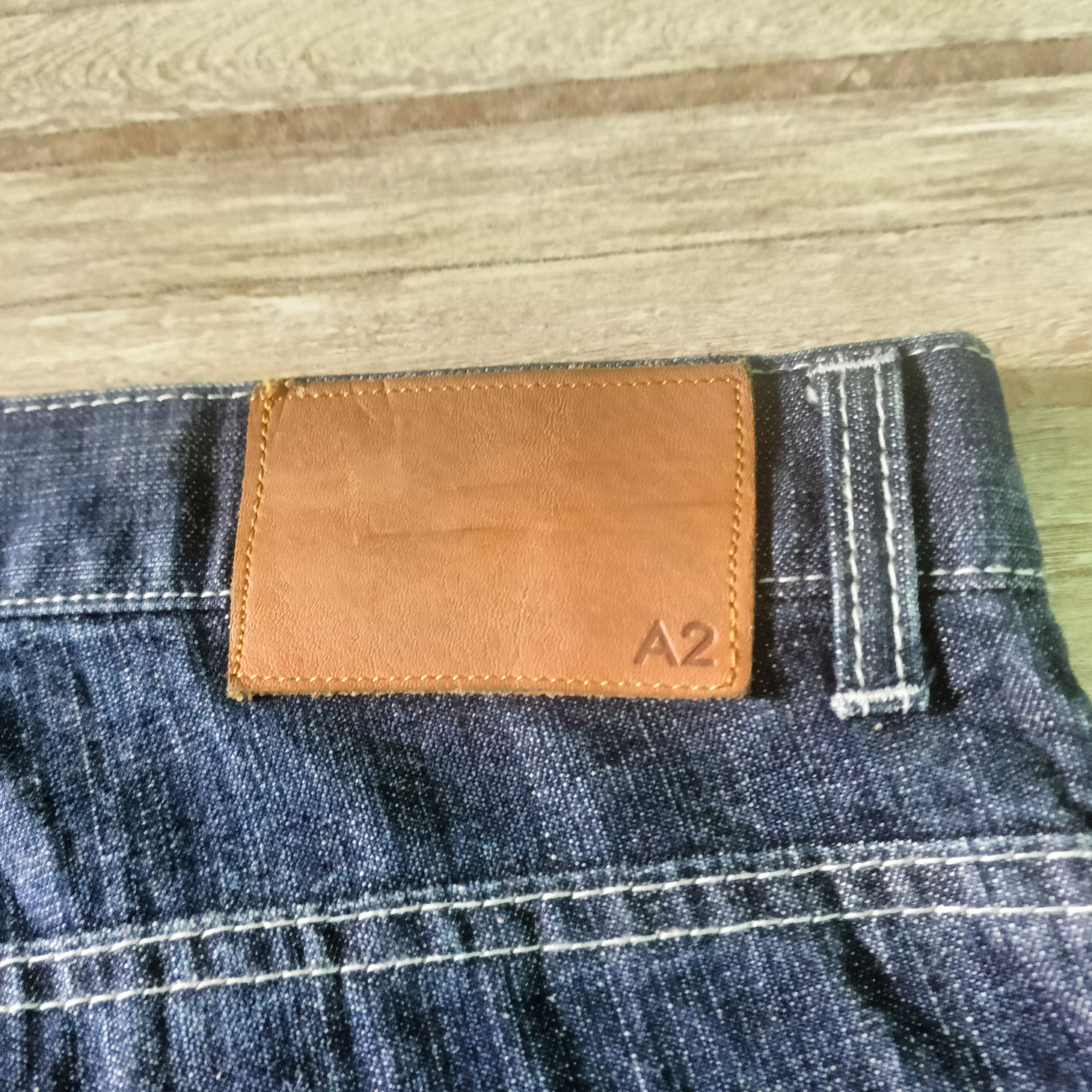 Japanese Brand Rare Embroidery A2 Japanese Design Jeans Size US 32 / EU 48 - 14 Thumbnail