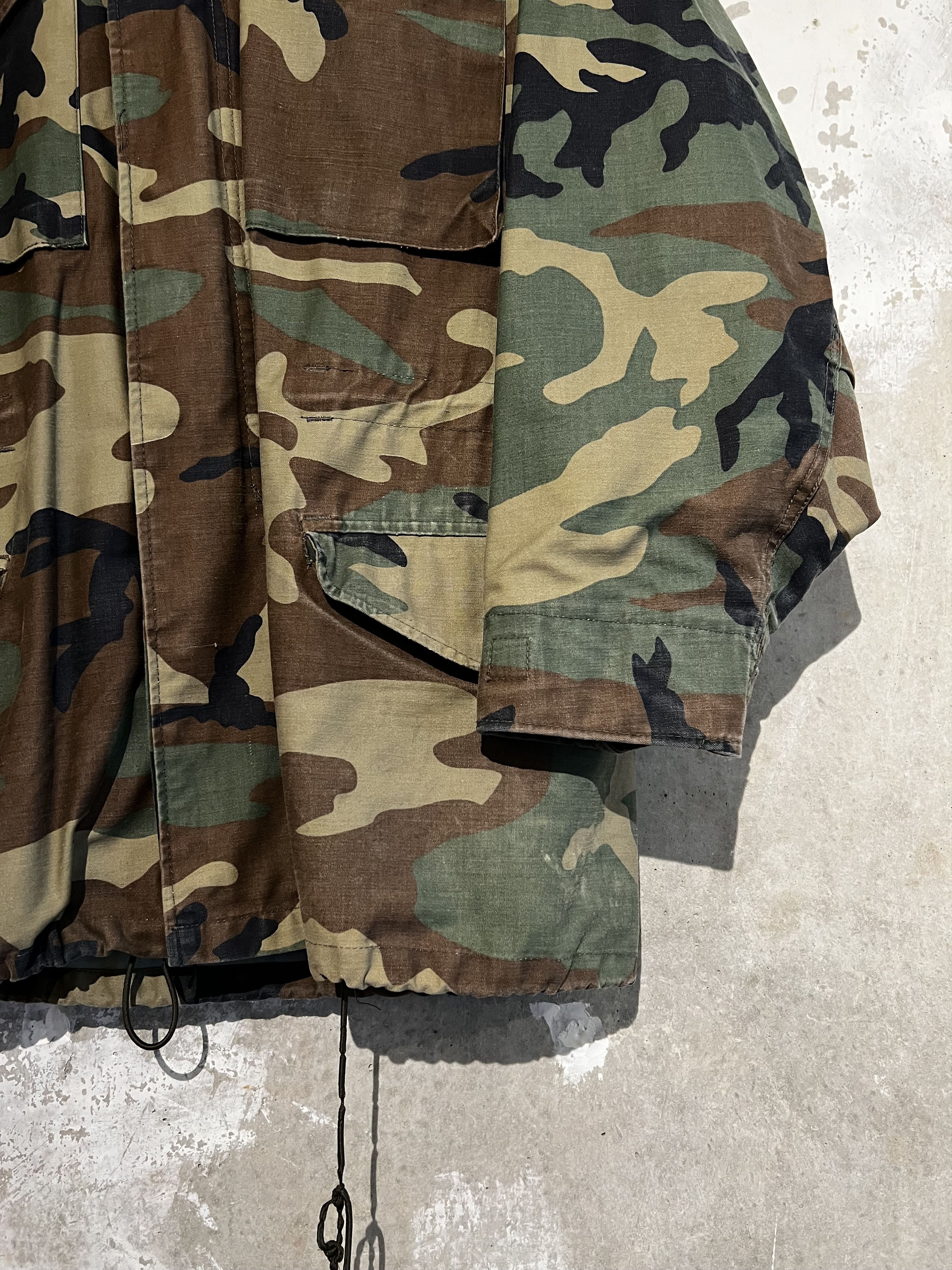 Other Original Camouflage M65 US Military Army Field Jacket Size US L / EU 52-54 / 3 - 4 Thumbnail