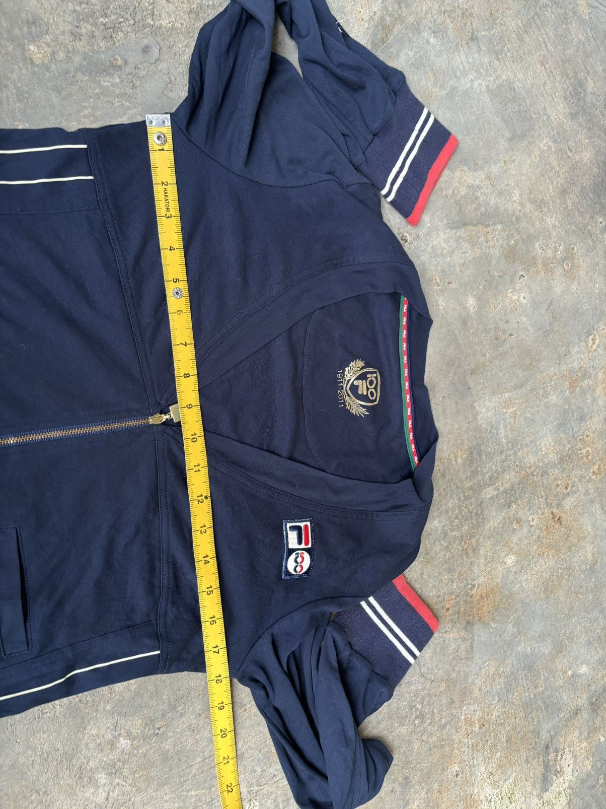 Fila Vintage Fila100 Sweatshirt Zipper Size US M / EU 48-50 / 2 - 10 Thumbnail