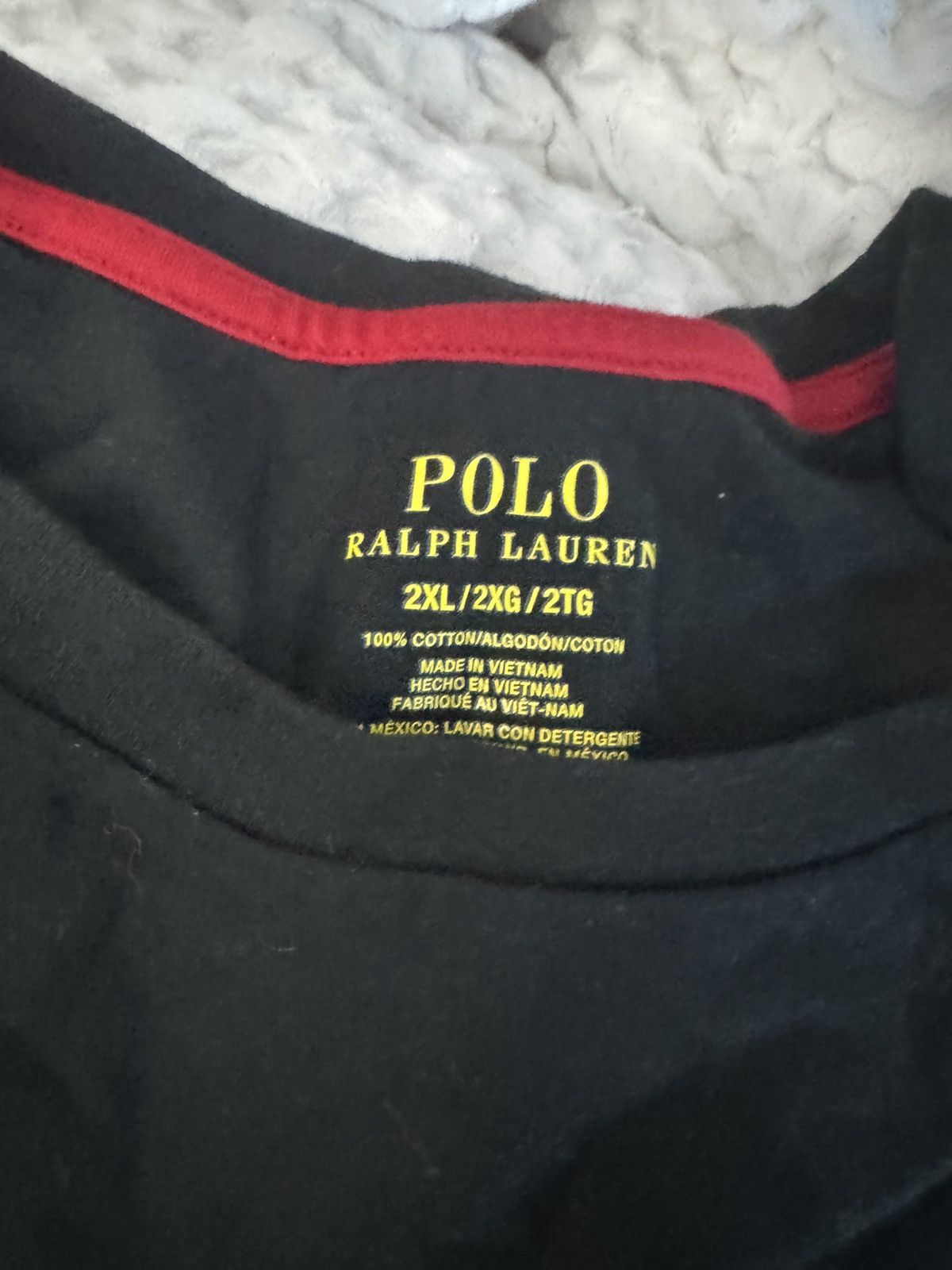 Polo Ralph Lauren Polo Ralph Lauren Polo Bear Graphic Long Sleeve Tee Size US XXL / EU 58 / 5 - 2 Thumbnail