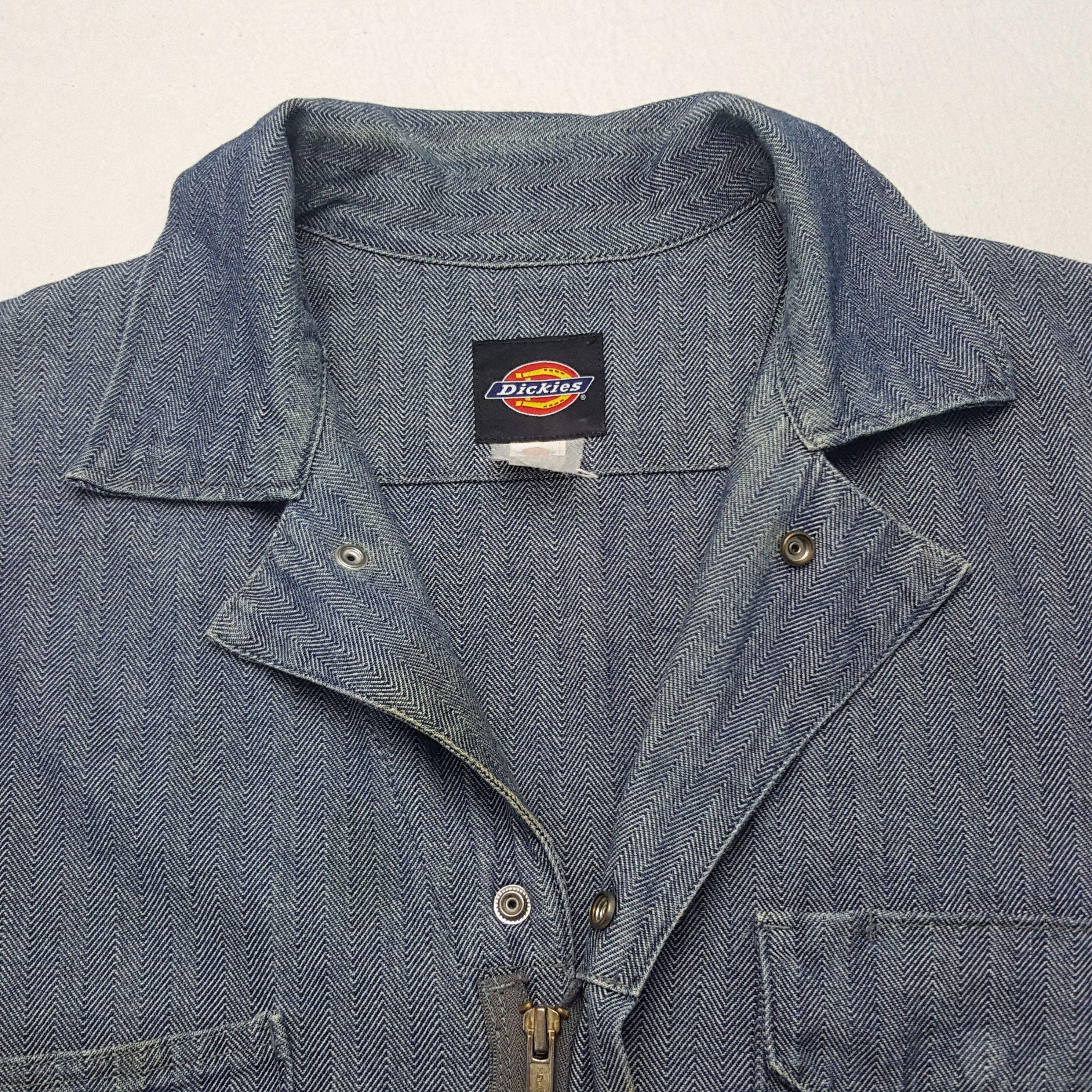 Dickies × Stussy × Vintage Vintage Dickies X Stussy American Custom Art Coverall Jacket Size US L / EU 52-54 / 3 - 9 Thumbnail