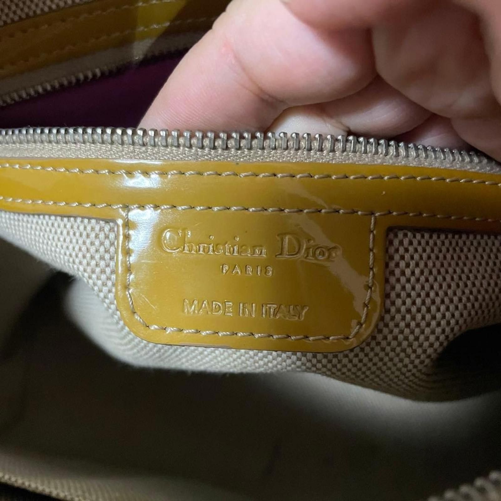 Louis Vuitton Louis Vuitton - Mustard Yellow Vernis Leather Handbag Size ONE SIZE - 8 Thumbnail