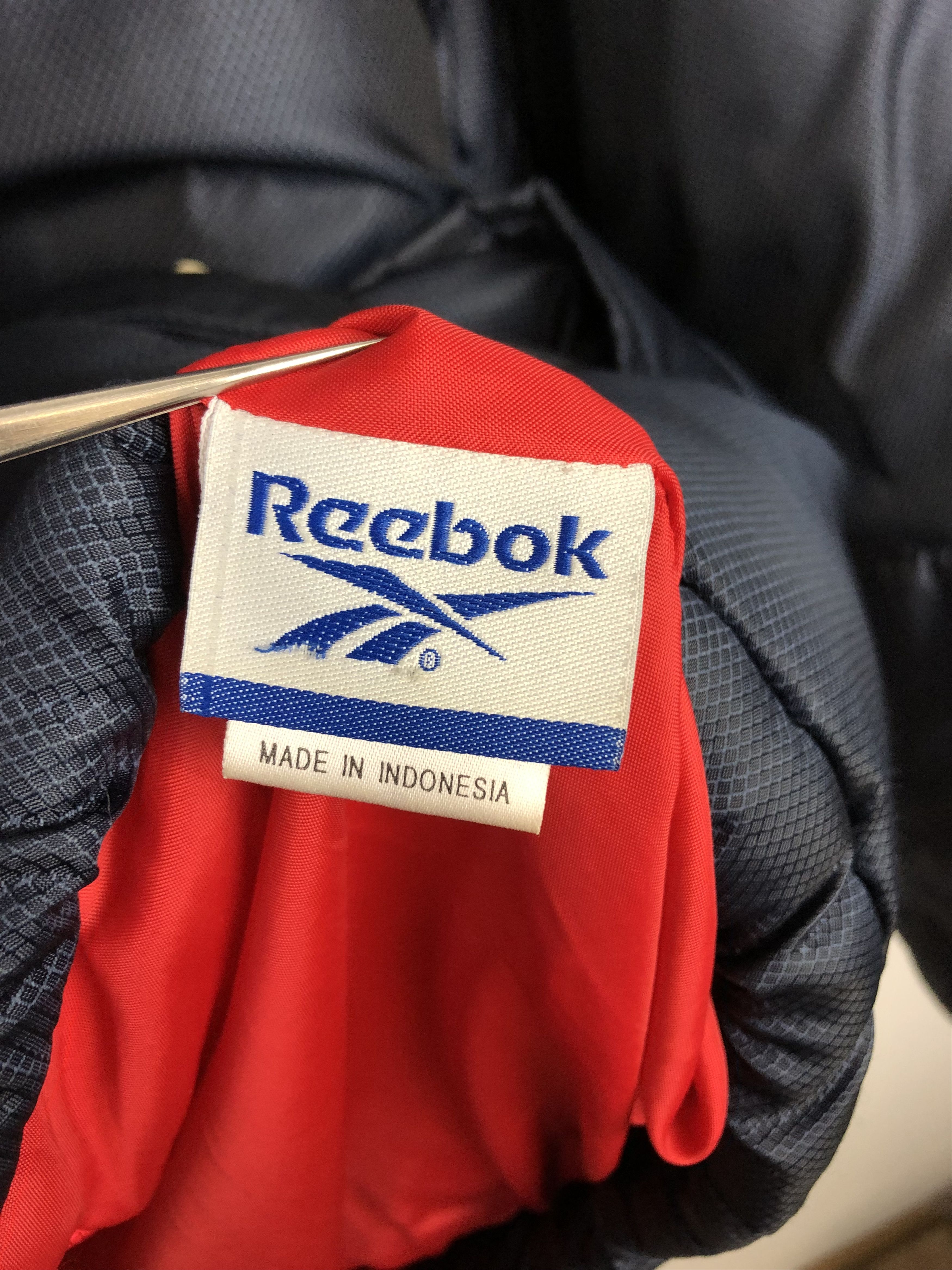 Reebok Vintage Reebok Liverpool Football Jacket Soccer Bomber Blue Size US L / EU 52-54 / 3 - 6 Thumbnail