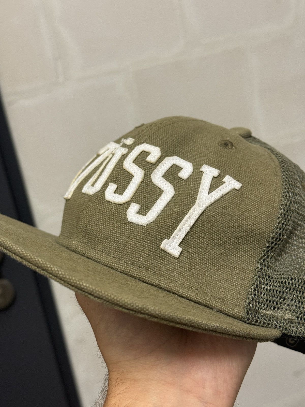 New Era × Stussy Stussy x New Era 2010 vintage rate logo cap capz Size ONE SIZE - 3 Thumbnail