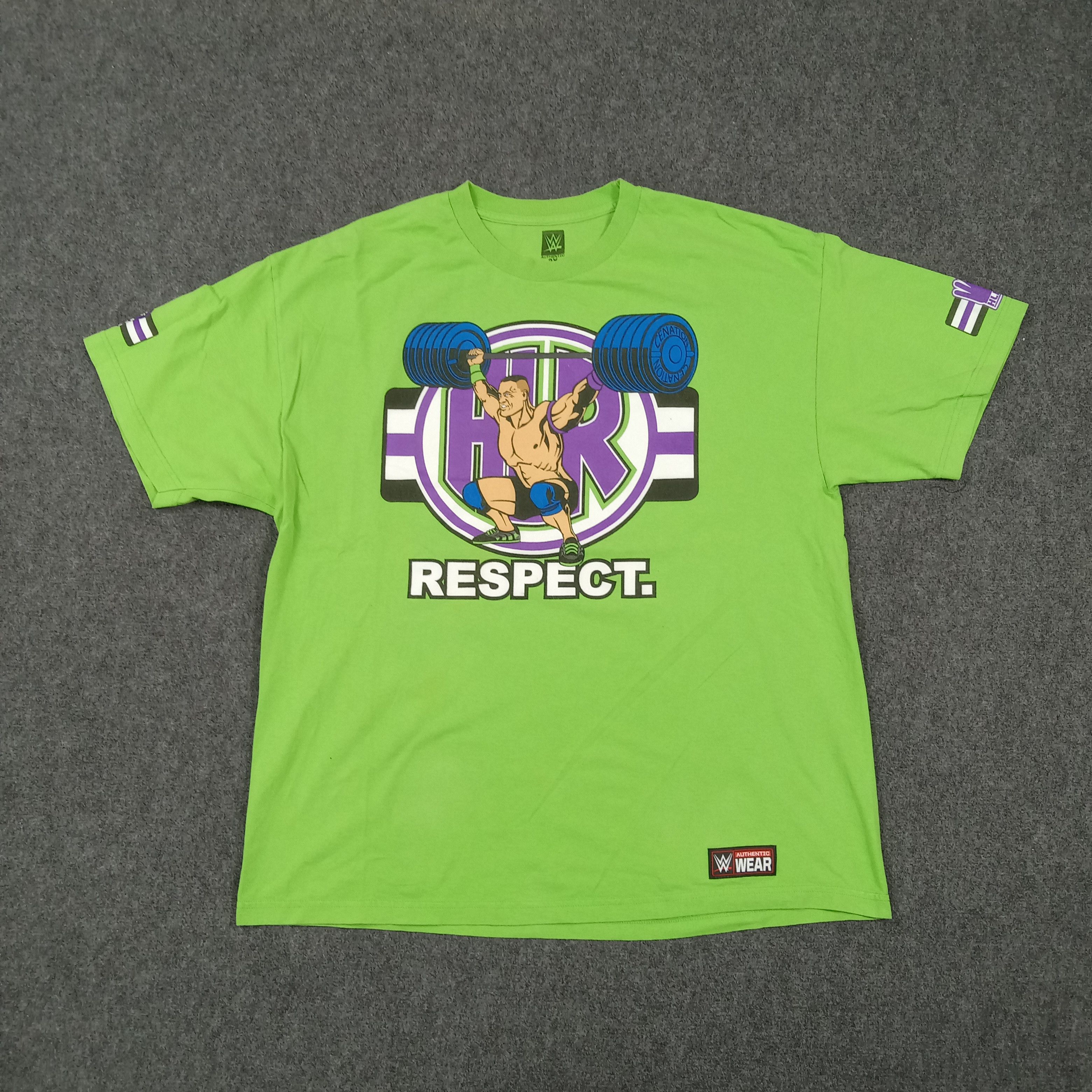 WWE 2018 John Cena Authentic WWE Wear Tshirt C276N35 Size US XL / EU 56 / 4 - 1 Thumbnail