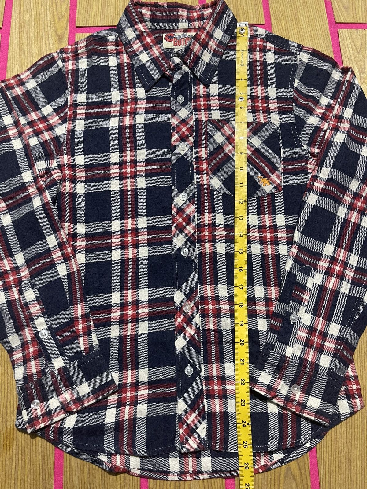 If Six Was Nine Y2K GOTCHA long sleeve checkered shirt Size US M / EU 48-50 / 2 - 11 Thumbnail