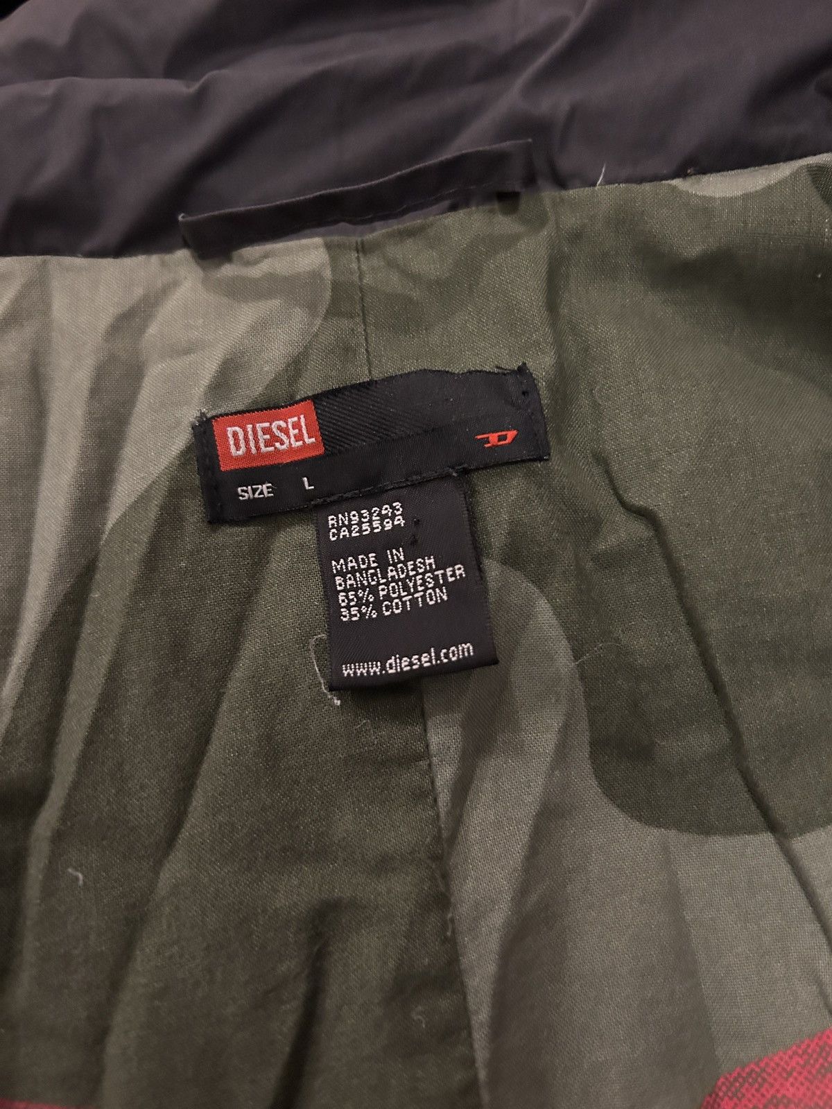 Diesel Y2K Diesel down jacket Size L / US 10 / IT 46 - 7 Thumbnail