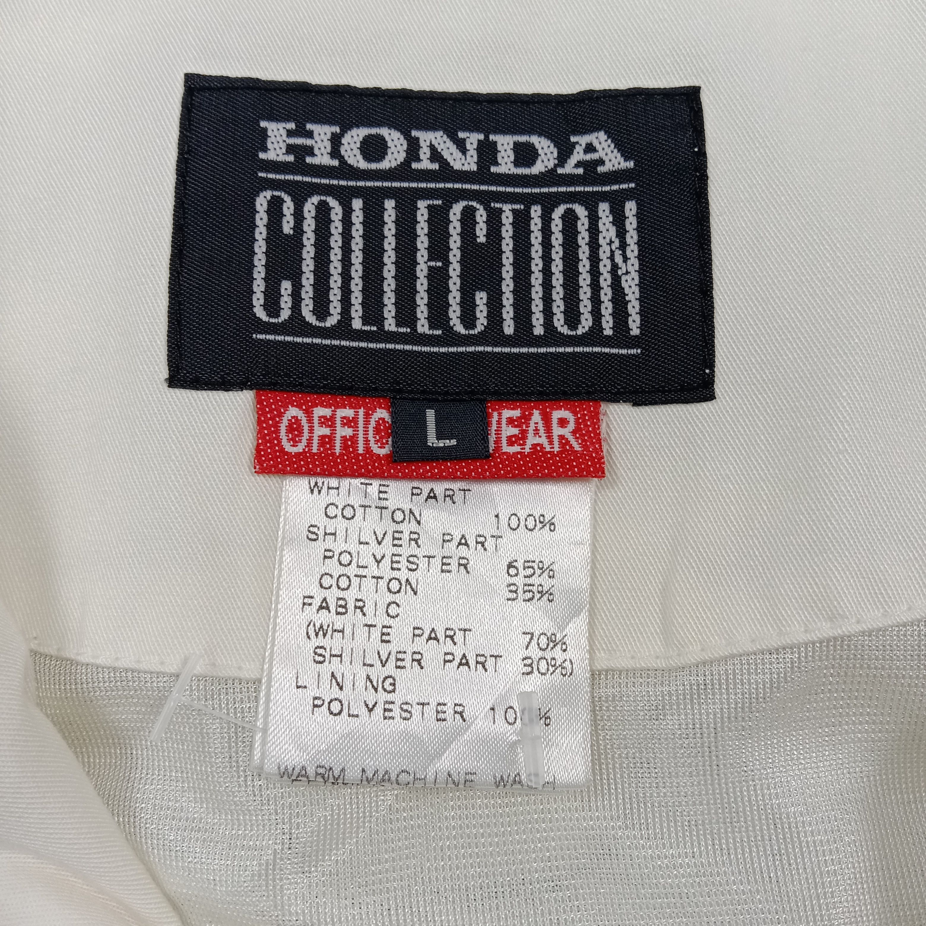 Honda Vintage Honda Formula One Racing Jacket C278N20 Size US L / EU 52-54 / 3 - 5 Thumbnail
