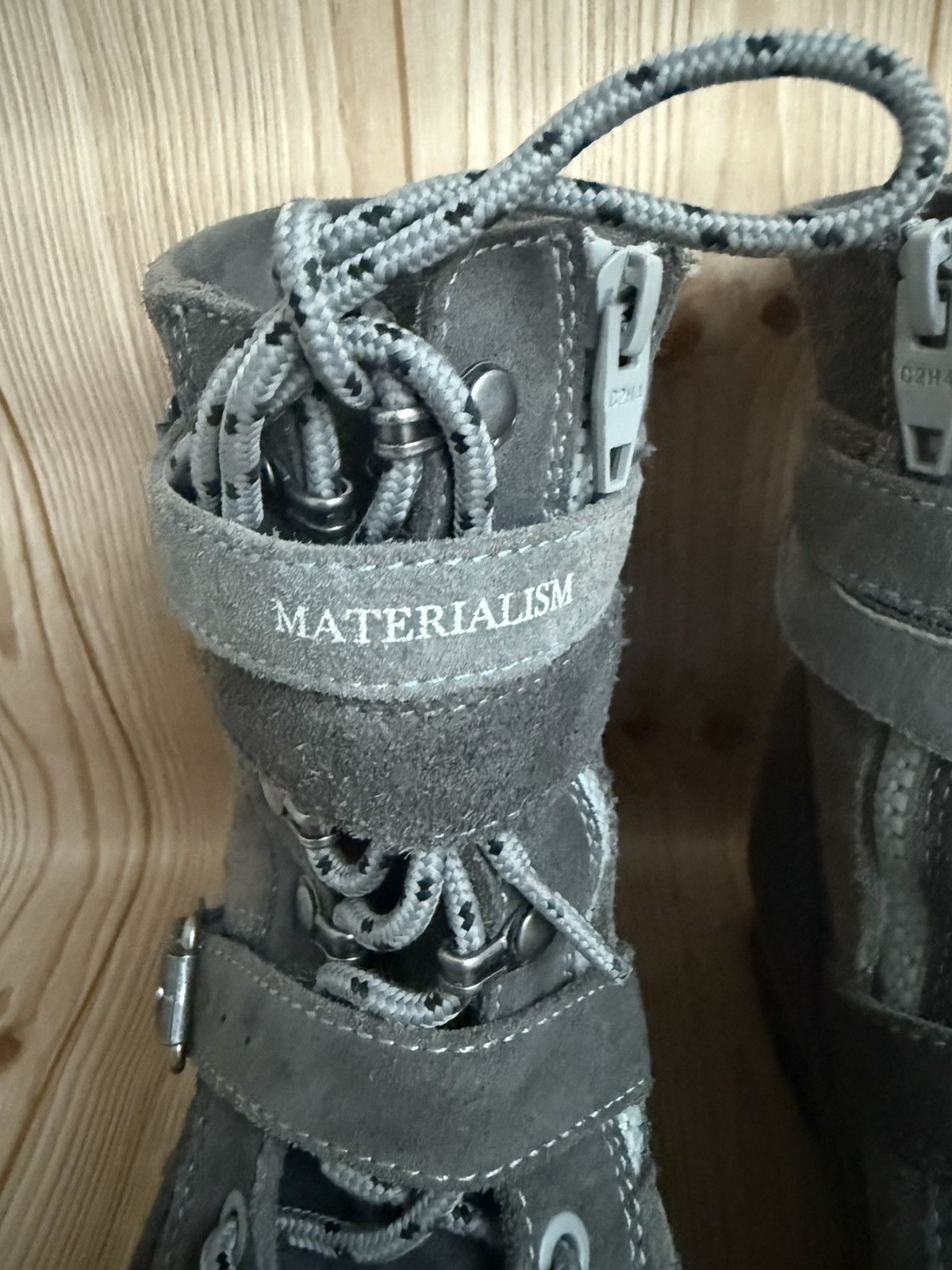 C2H4 × Number (N)ine Combat military boots Size US 7 / EU 40 - 8 Thumbnail