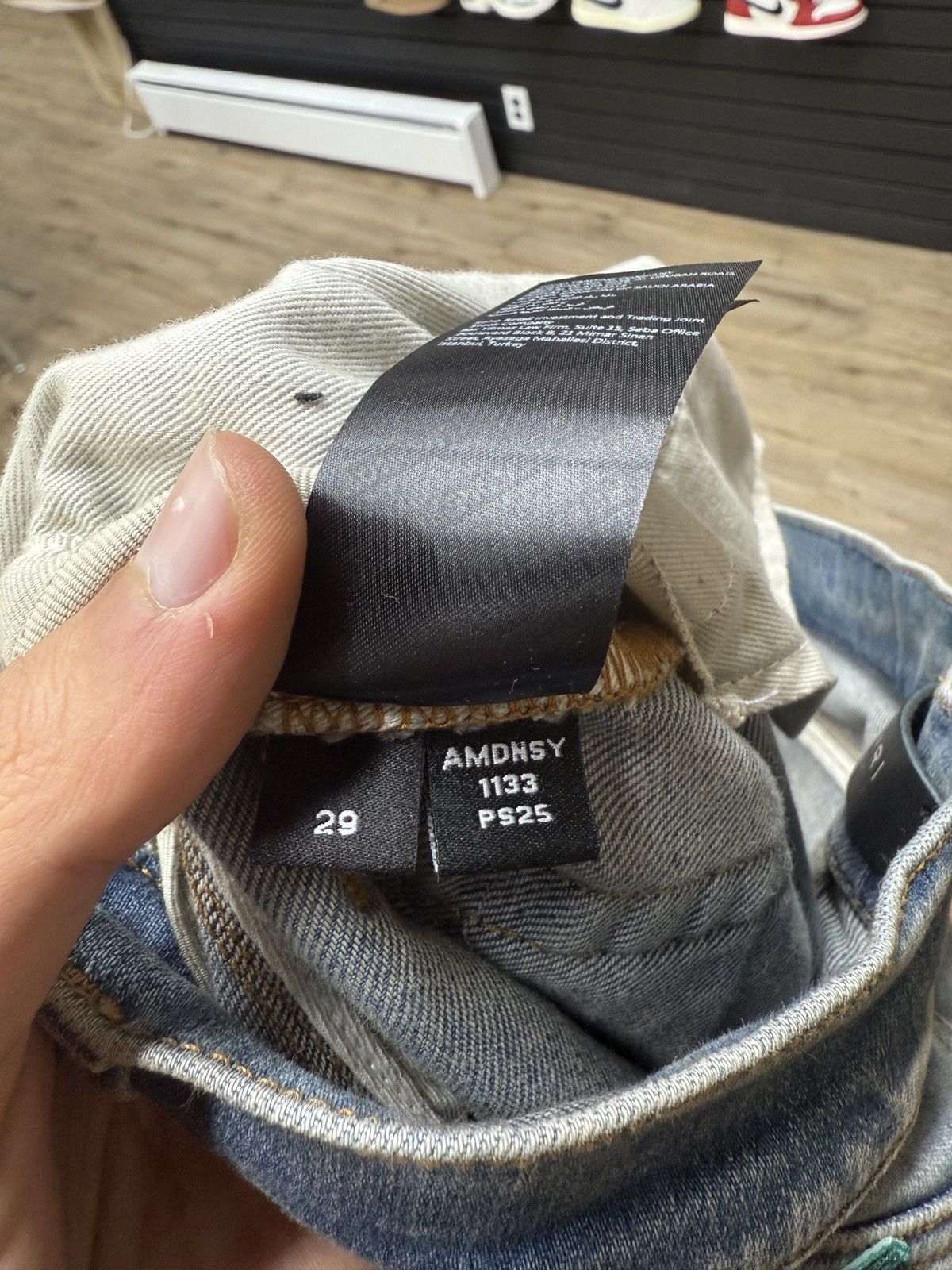 Amiri Amiri DIce Skinny Jeans Size US 29 - 15 Thumbnail