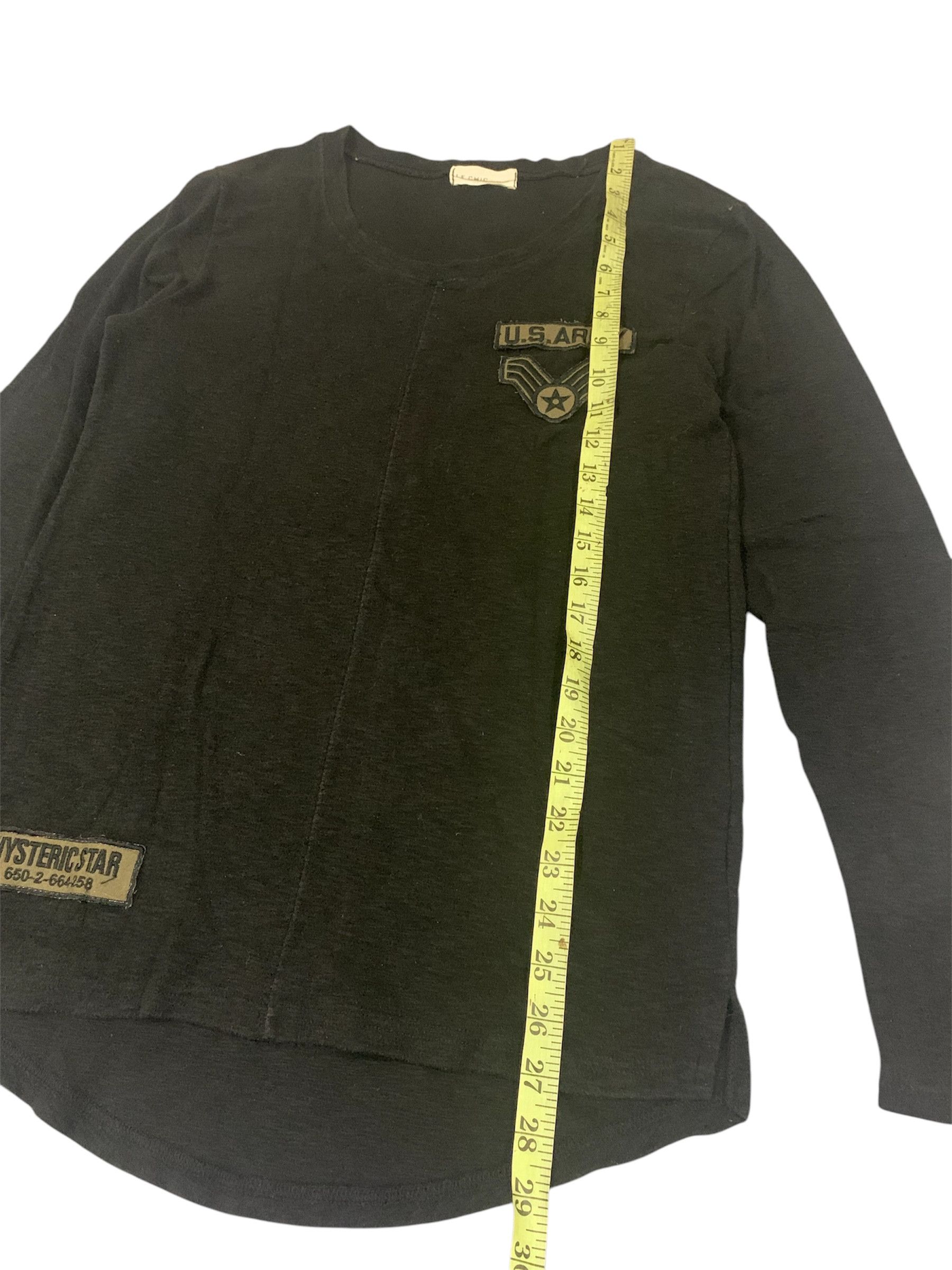 Hysteric Glamour × Japanese Brand Rare Vintage Hysteric Glamour Long Sleeve Tshirt Size US L / EU 52-54 / 3 - 7 Thumbnail