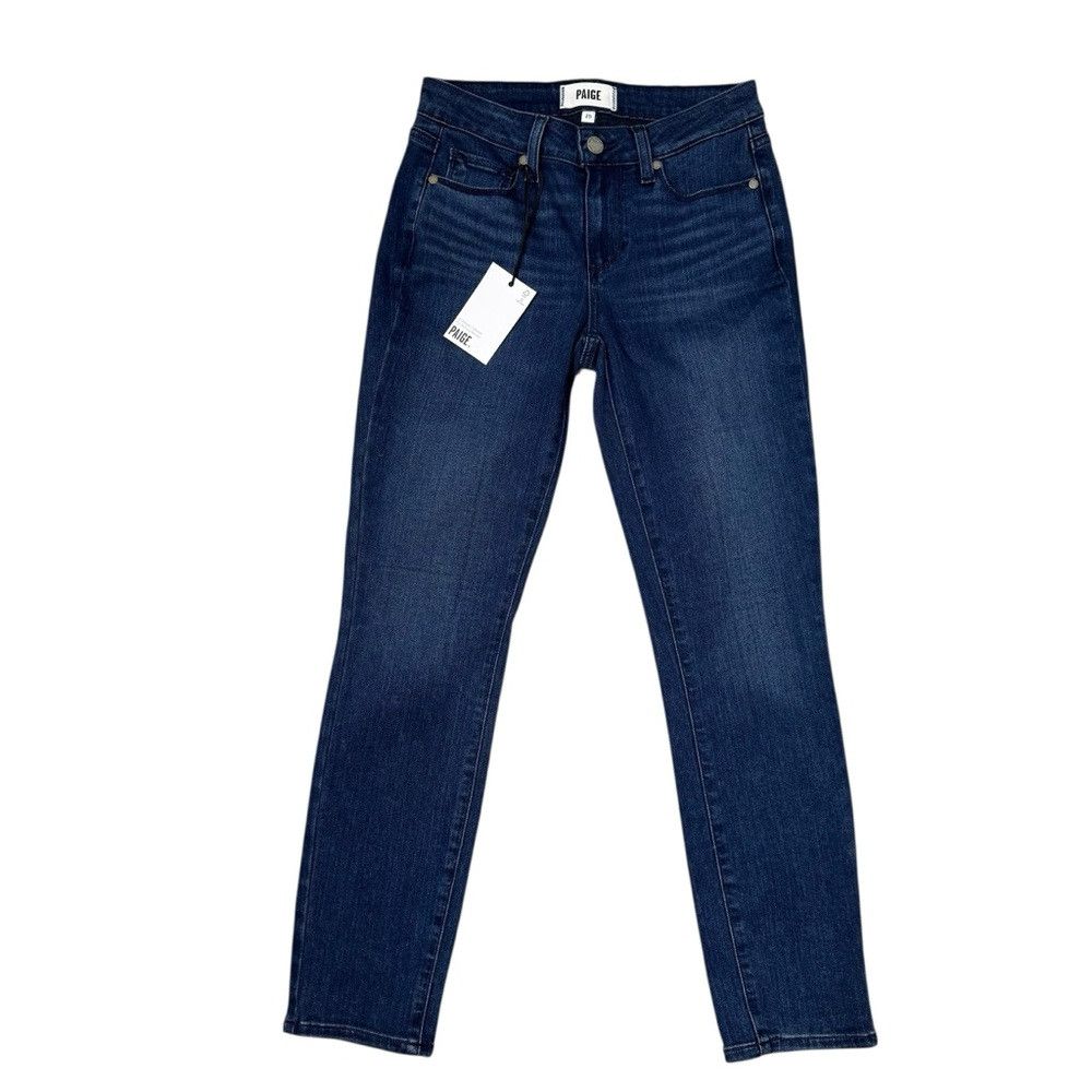 Paige NWT New Paige Kylie Cropped Skinny Lubina Jean Size 25 Size 25" / US 0 / IT 36 - 2 Thumbnail