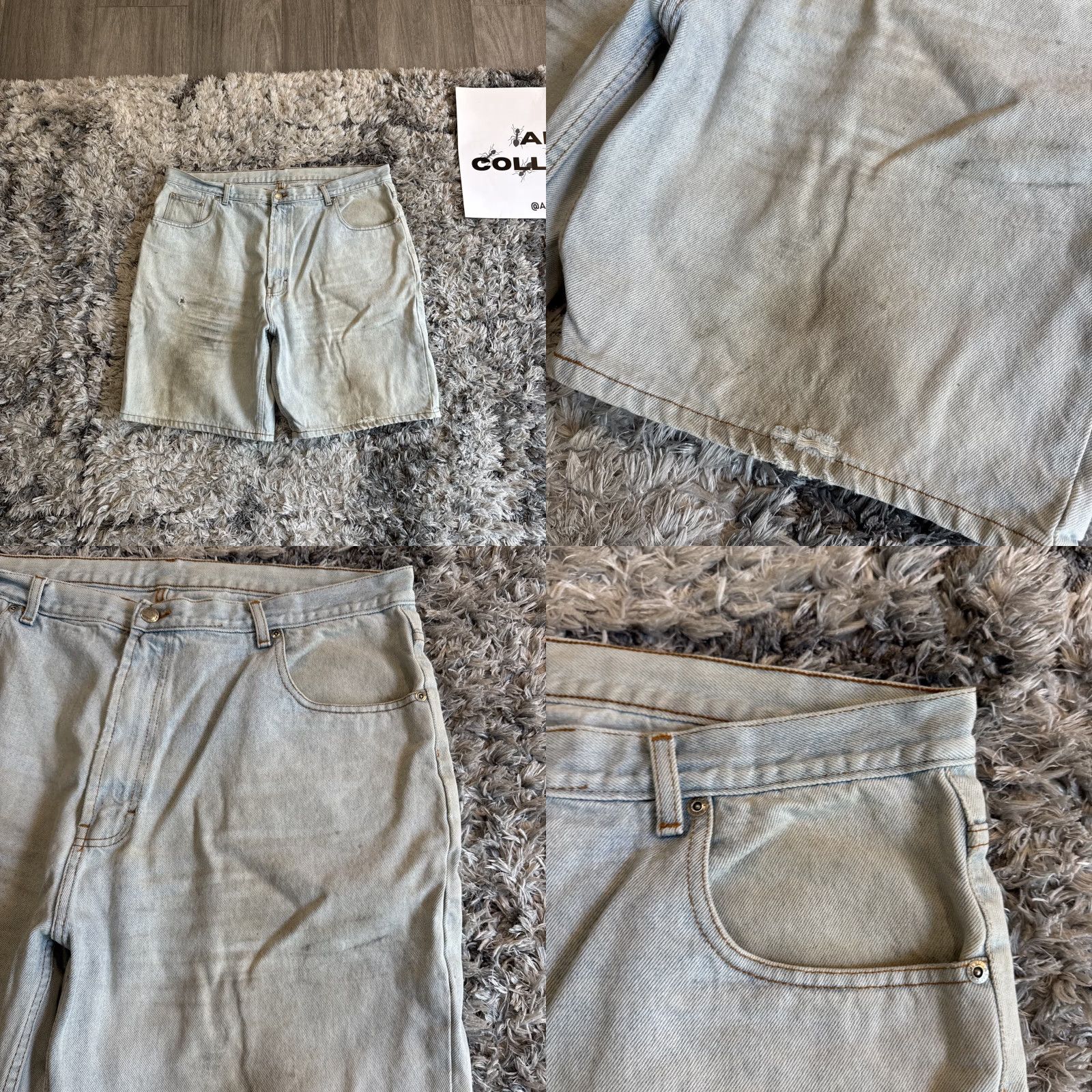 Vintage VINTAGE 00’s Members Mark Blue Denim Jorts Cargo Jeans Shorts Men’s Size 40 Casual Distressed Regular Collegiate Mens Size US 40 / EU 56 - 9 Thumbnail