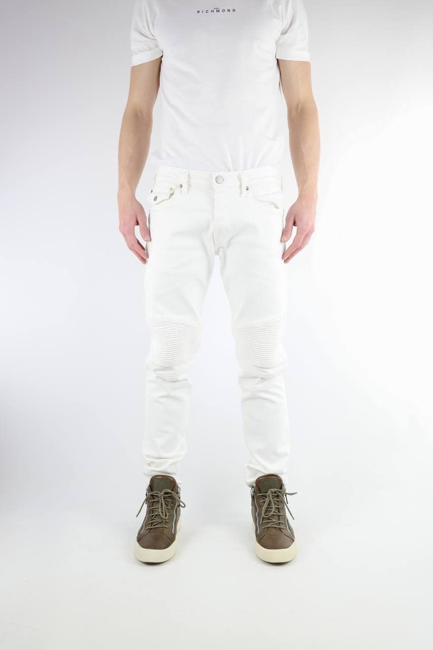 True Religion TRUE RELIGION White relaxed skinny jeans Size US 33 - 1 Thumbnail