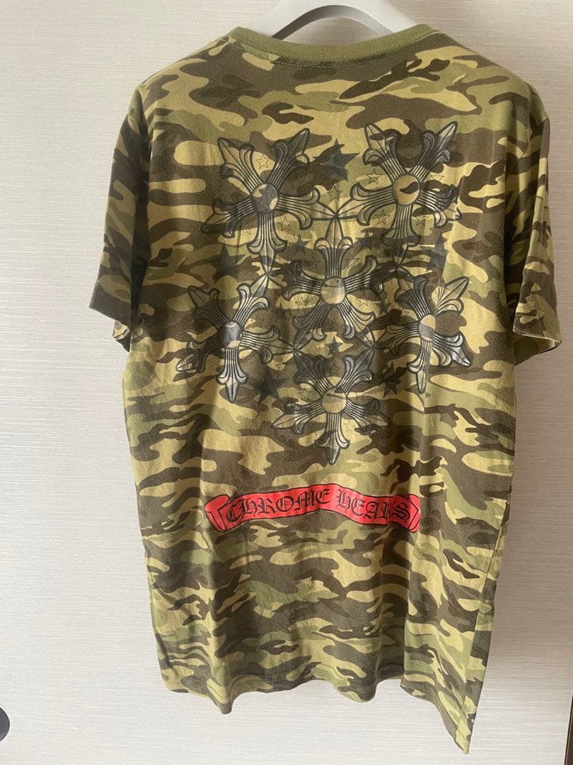 Chrome Hearts CH Camo Tee Shirt Size US L / EU 52-54 / 3 - 1 Thumbnail